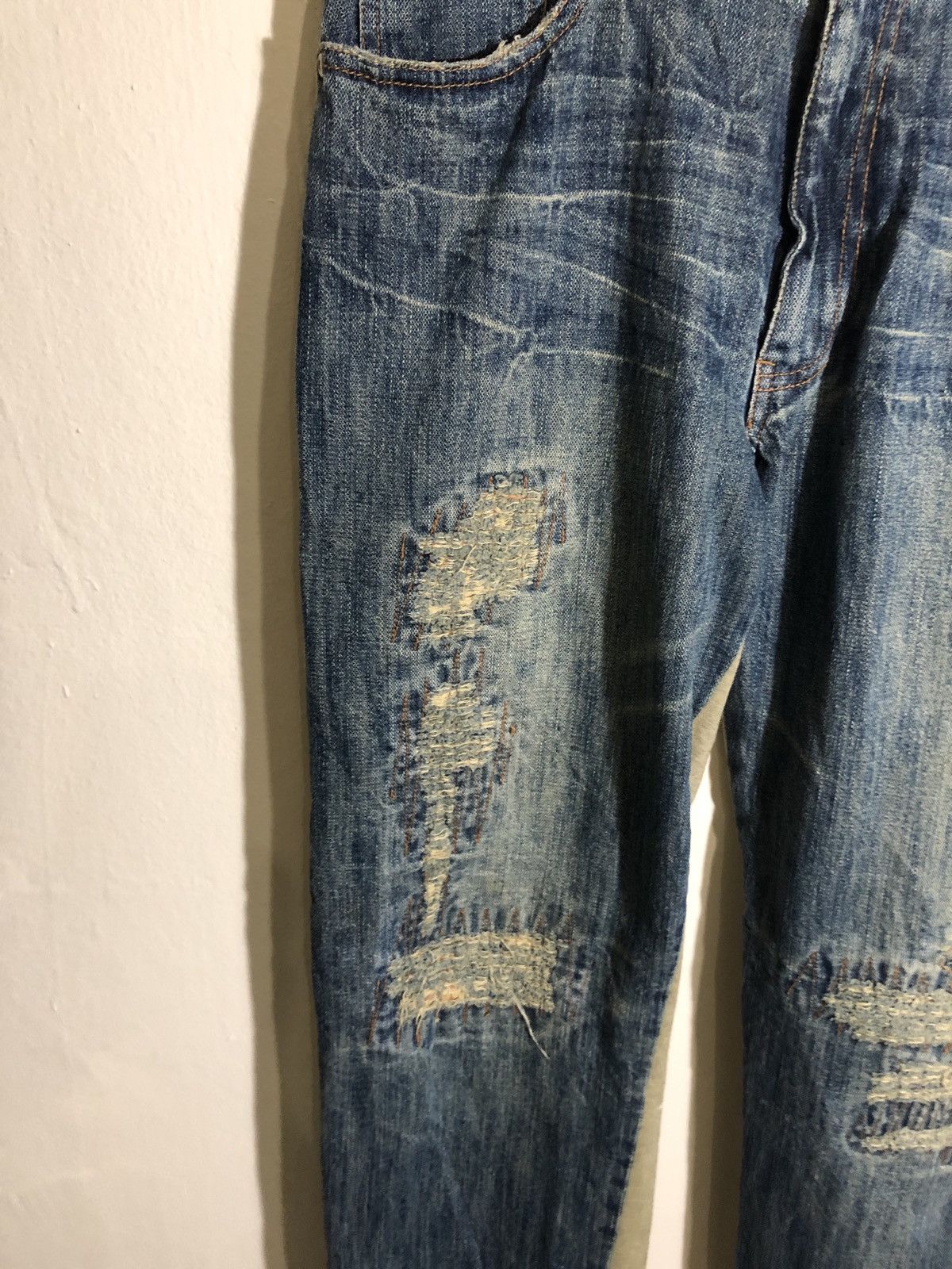 Japanese Brand JAPANESE BRAND HYBRID DENIM JEANS Size US 32 / EU 48 - 3 Thumbnail