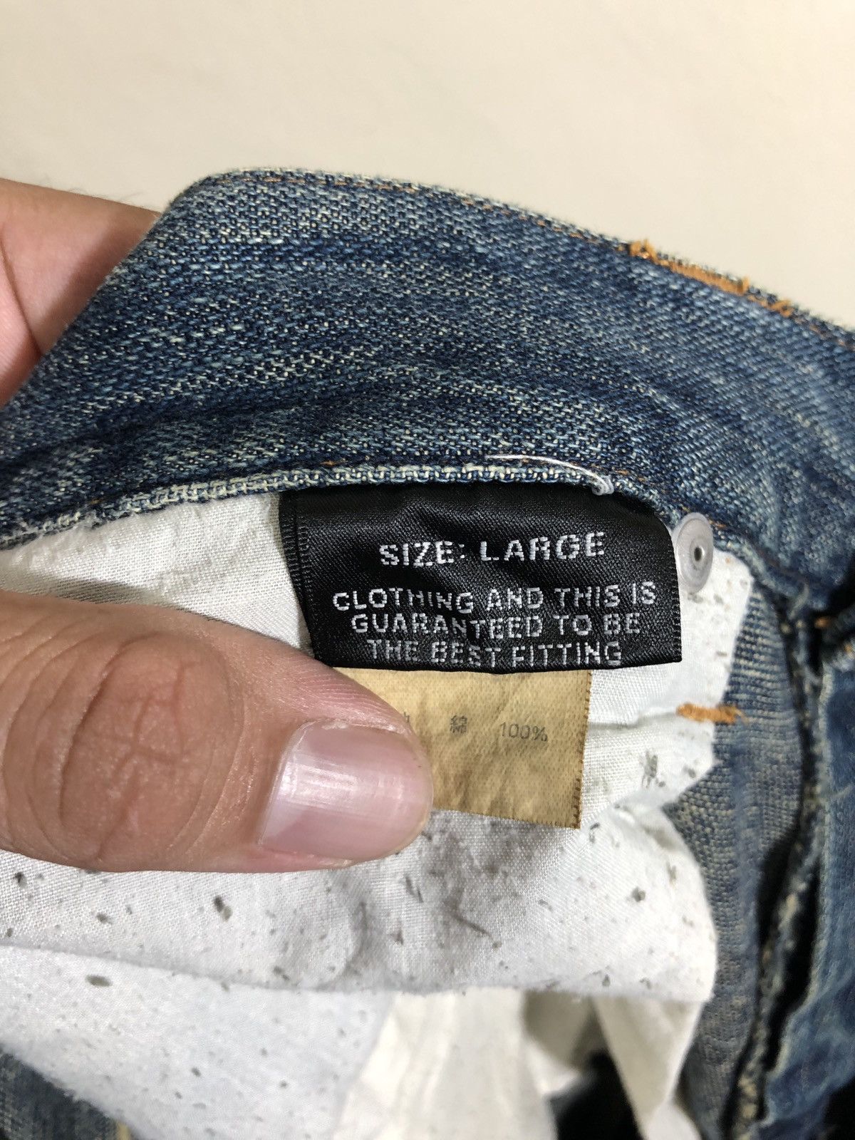Japanese Brand JAPANESE BRAND HYBRID DENIM JEANS Size US 32 / EU 48 - 8 Thumbnail