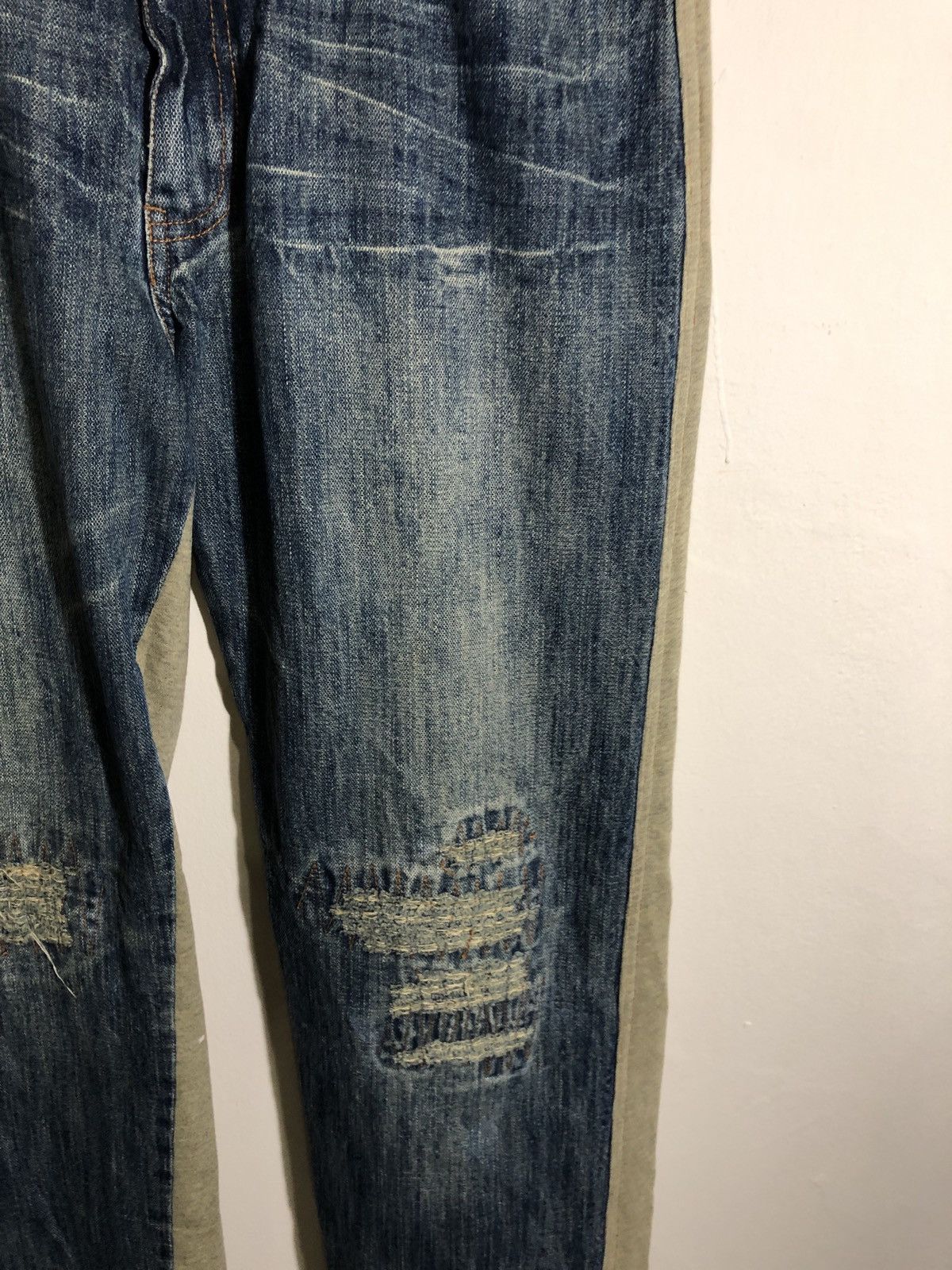 Japanese Brand JAPANESE BRAND HYBRID DENIM JEANS Size US 32 / EU 48 - 4 Thumbnail