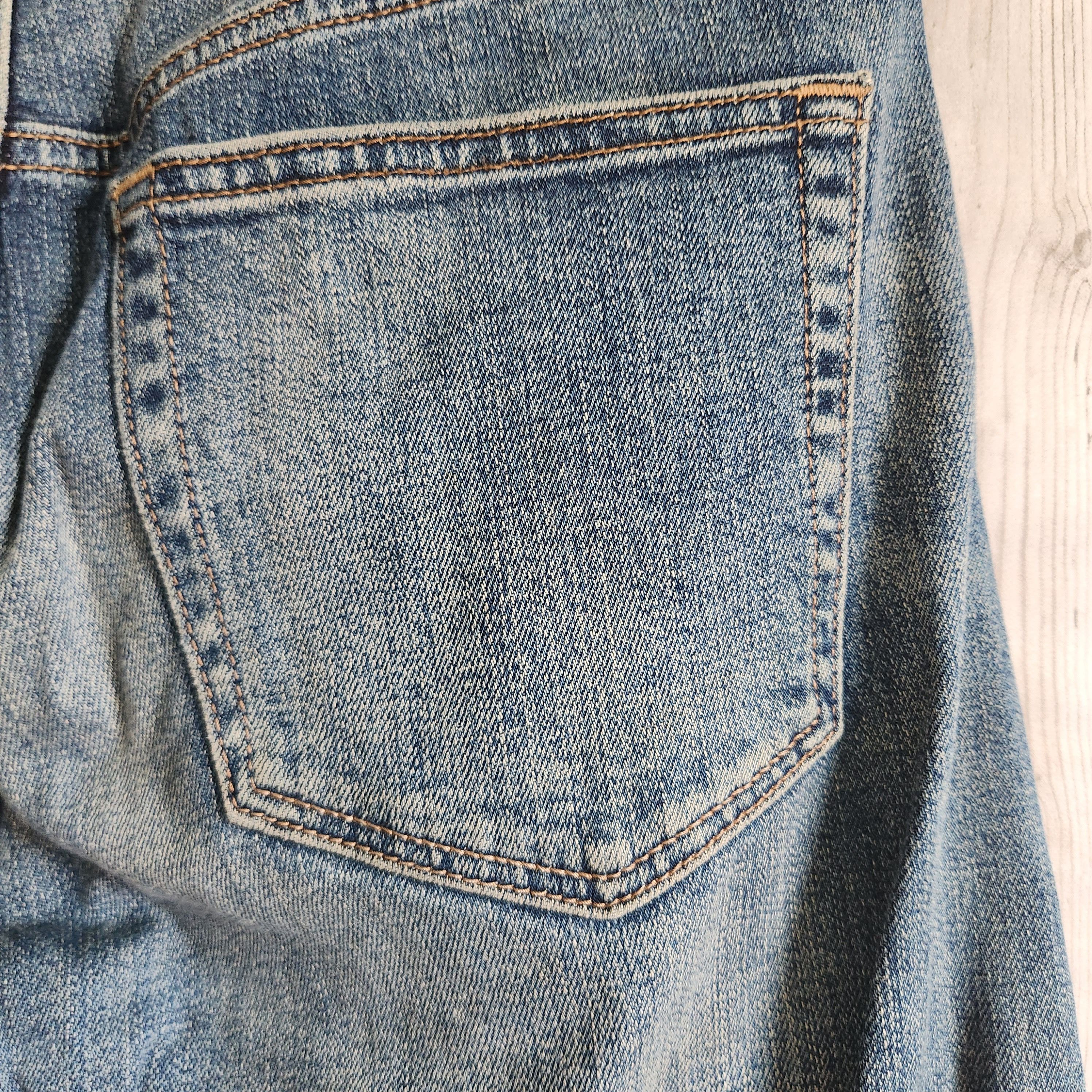 Uniqlo Uniqlo Redline Selvedge Japanese Designer Denim Jeans Size US 31 - 13 Thumbnail