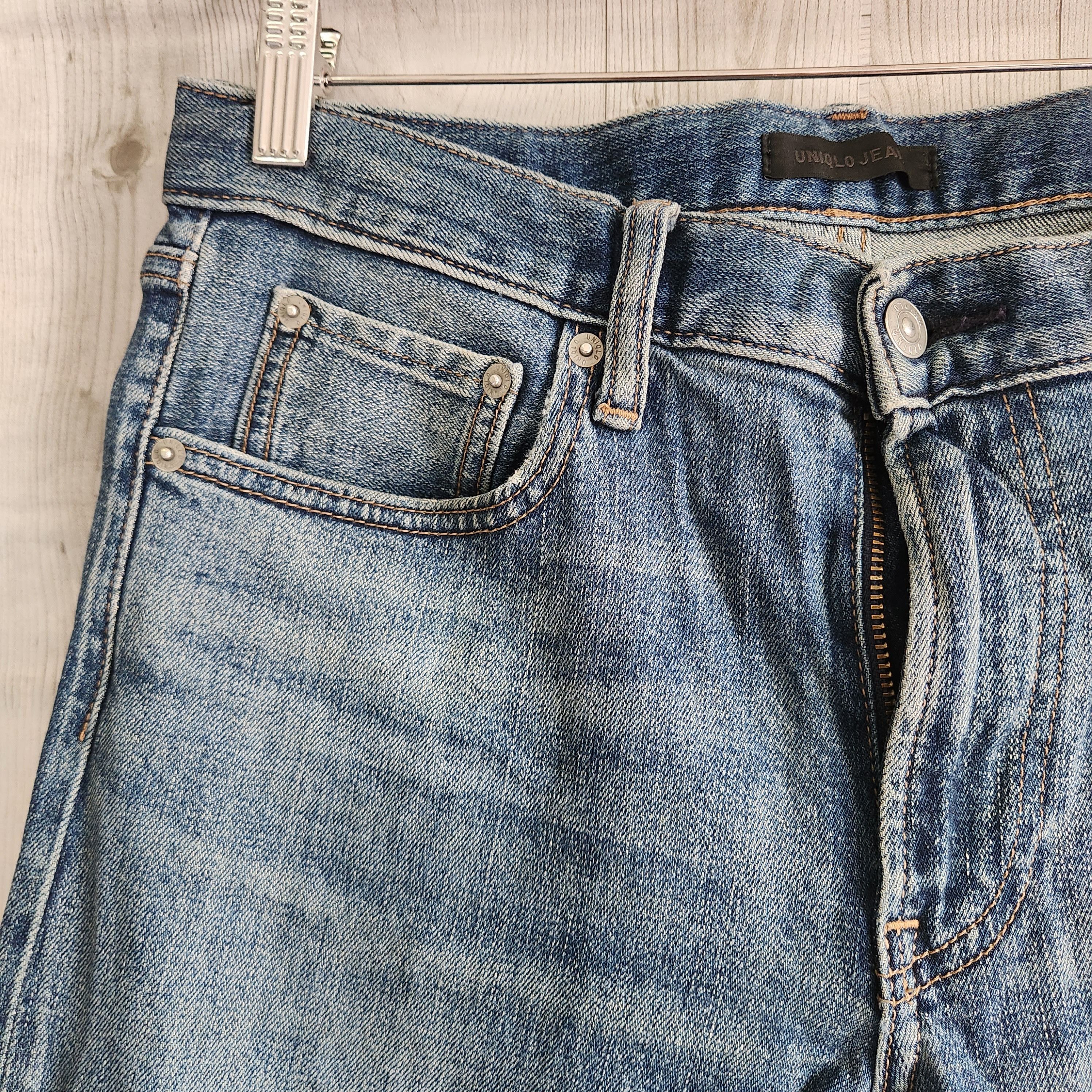 Uniqlo Uniqlo Redline Selvedge Japanese Designer Denim Jeans Size US 31 - 20 Thumbnail