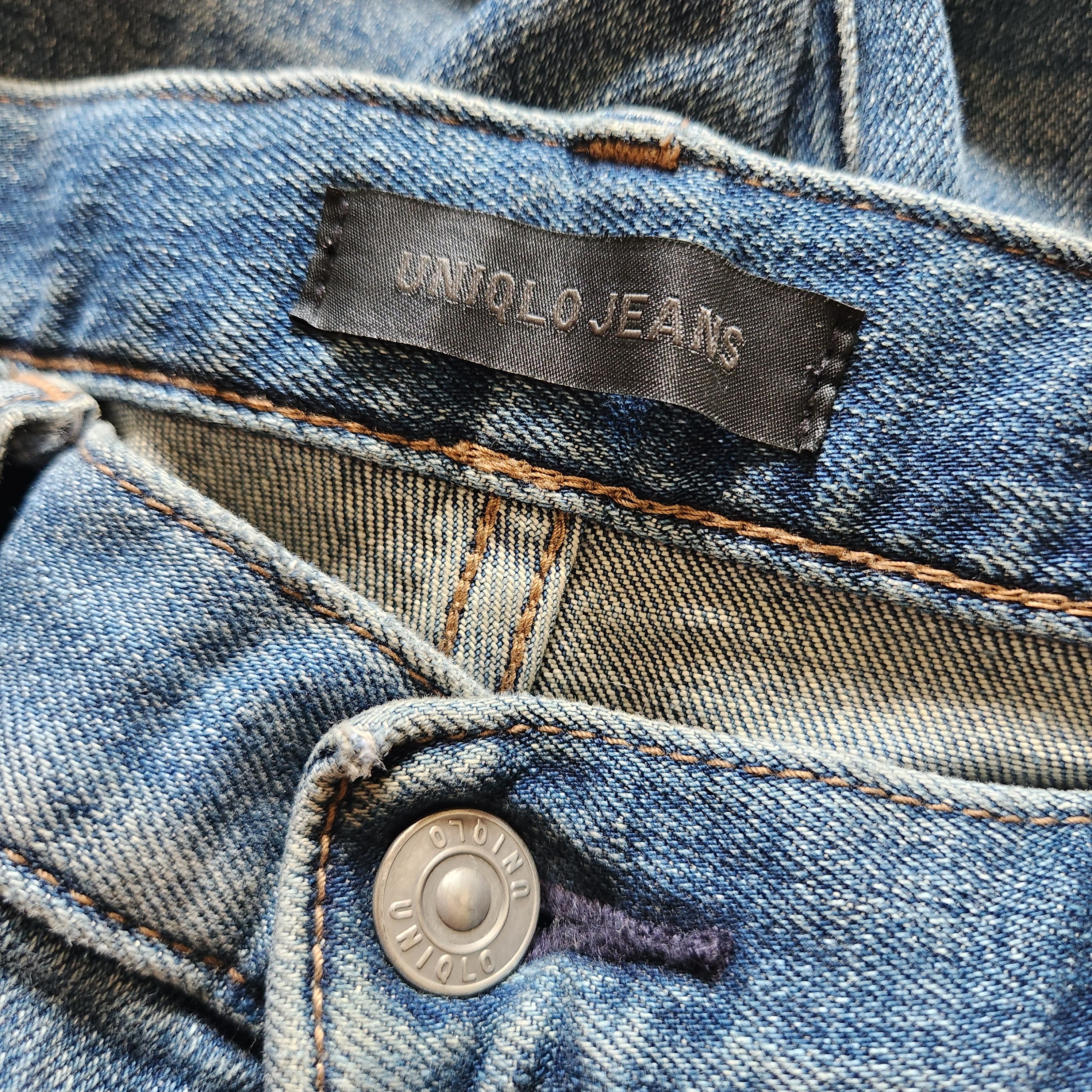 Uniqlo Uniqlo Redline Selvedge Japanese Designer Denim Jeans Size US 31 - 10 Thumbnail