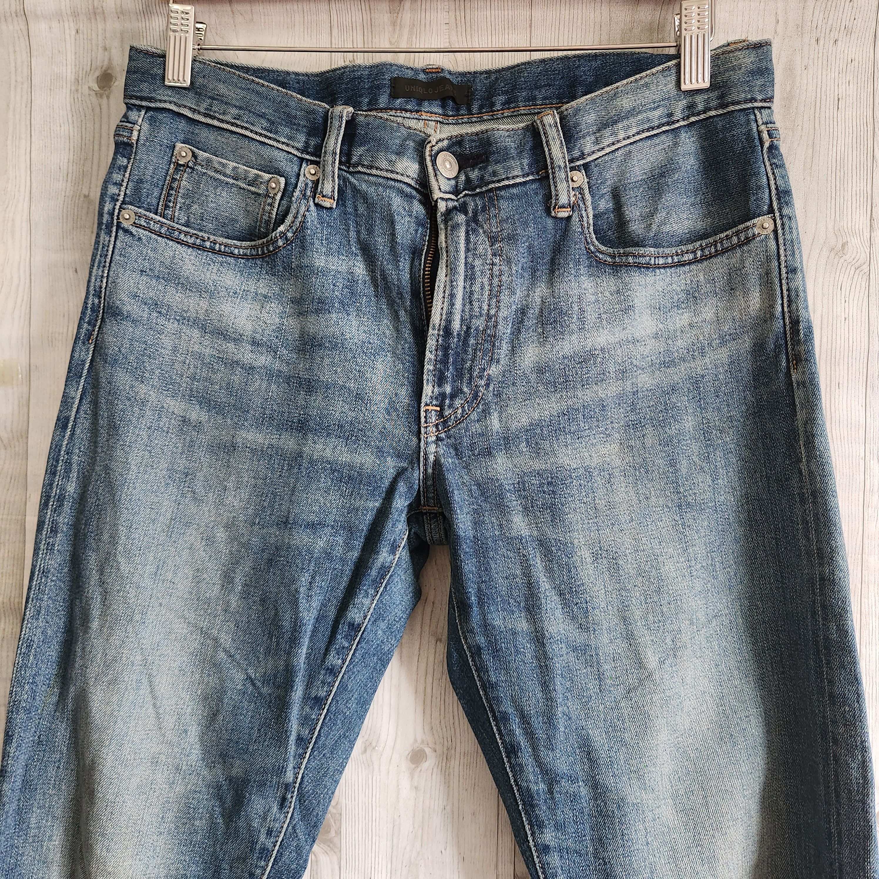 Uniqlo Uniqlo Redline Selvedge Japanese Designer Denim Jeans Size US 31 - 21 Thumbnail