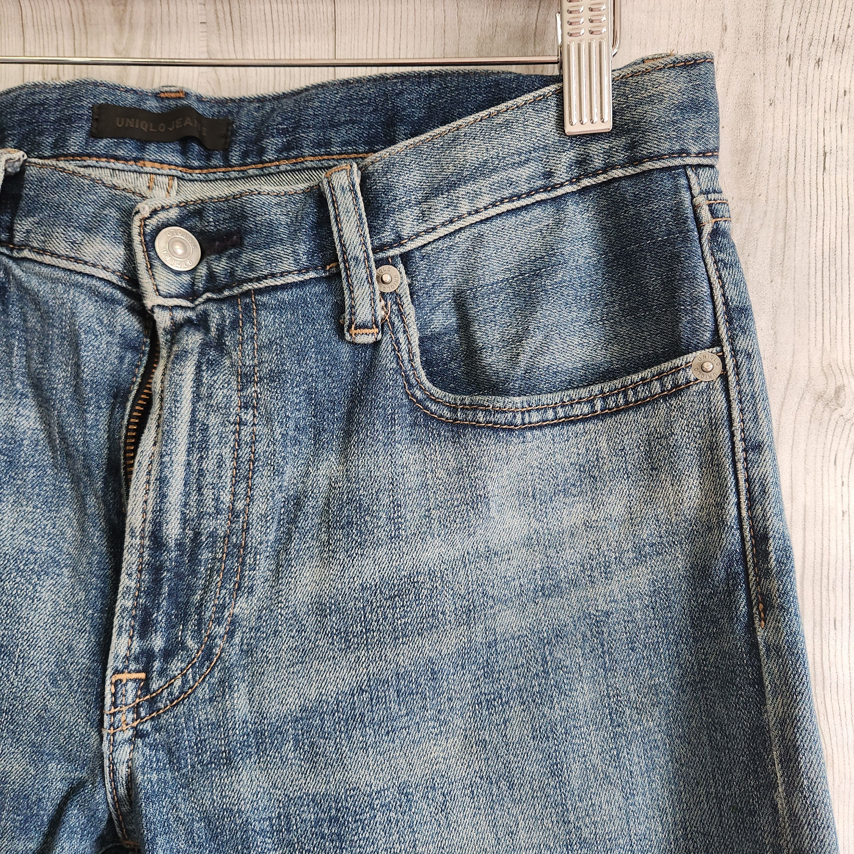Uniqlo Uniqlo Redline Selvedge Japanese Designer Denim Jeans Size US 31 - 19 Thumbnail