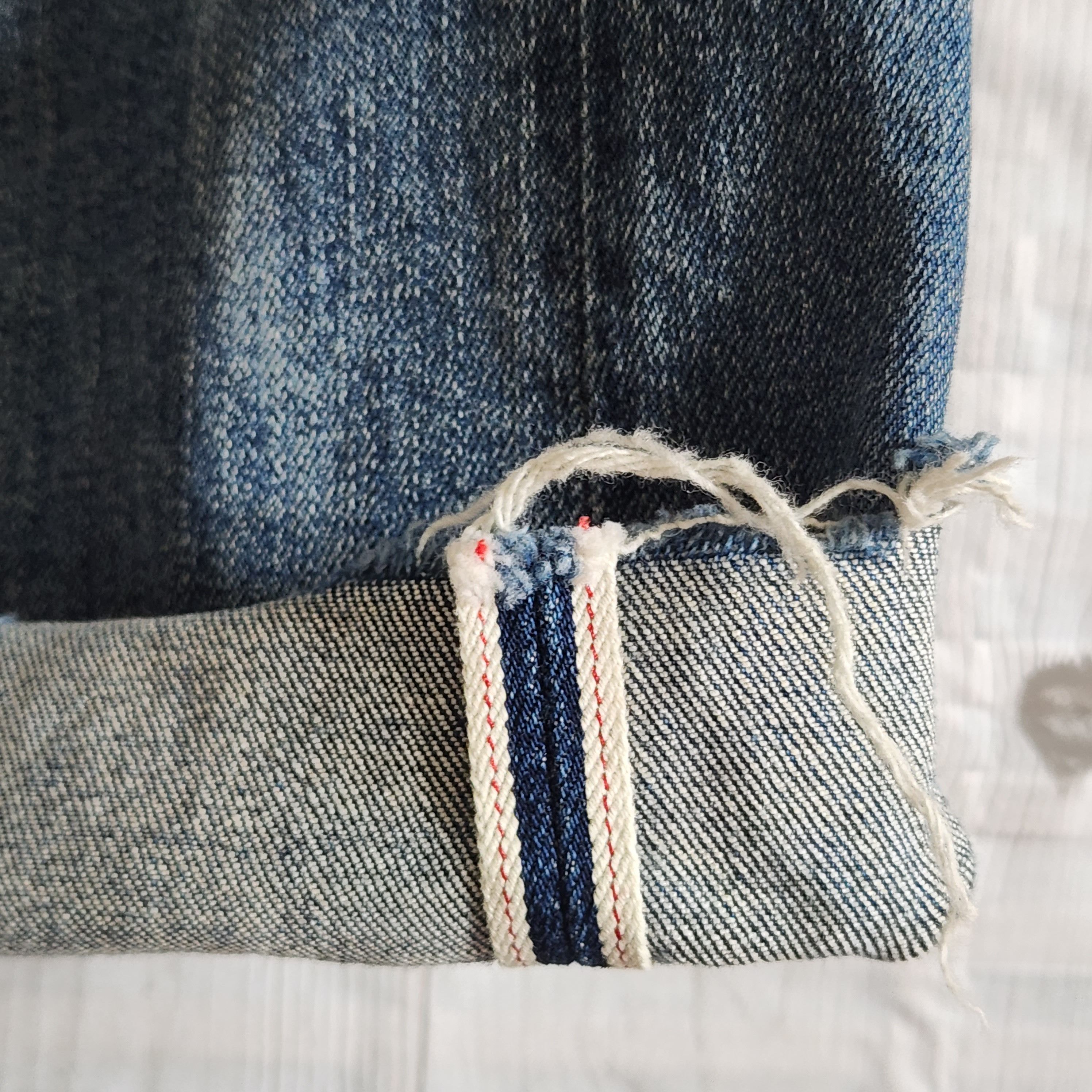 Uniqlo Uniqlo Redline Selvedge Japanese Designer Denim Jeans Size US 31 - 14 Thumbnail