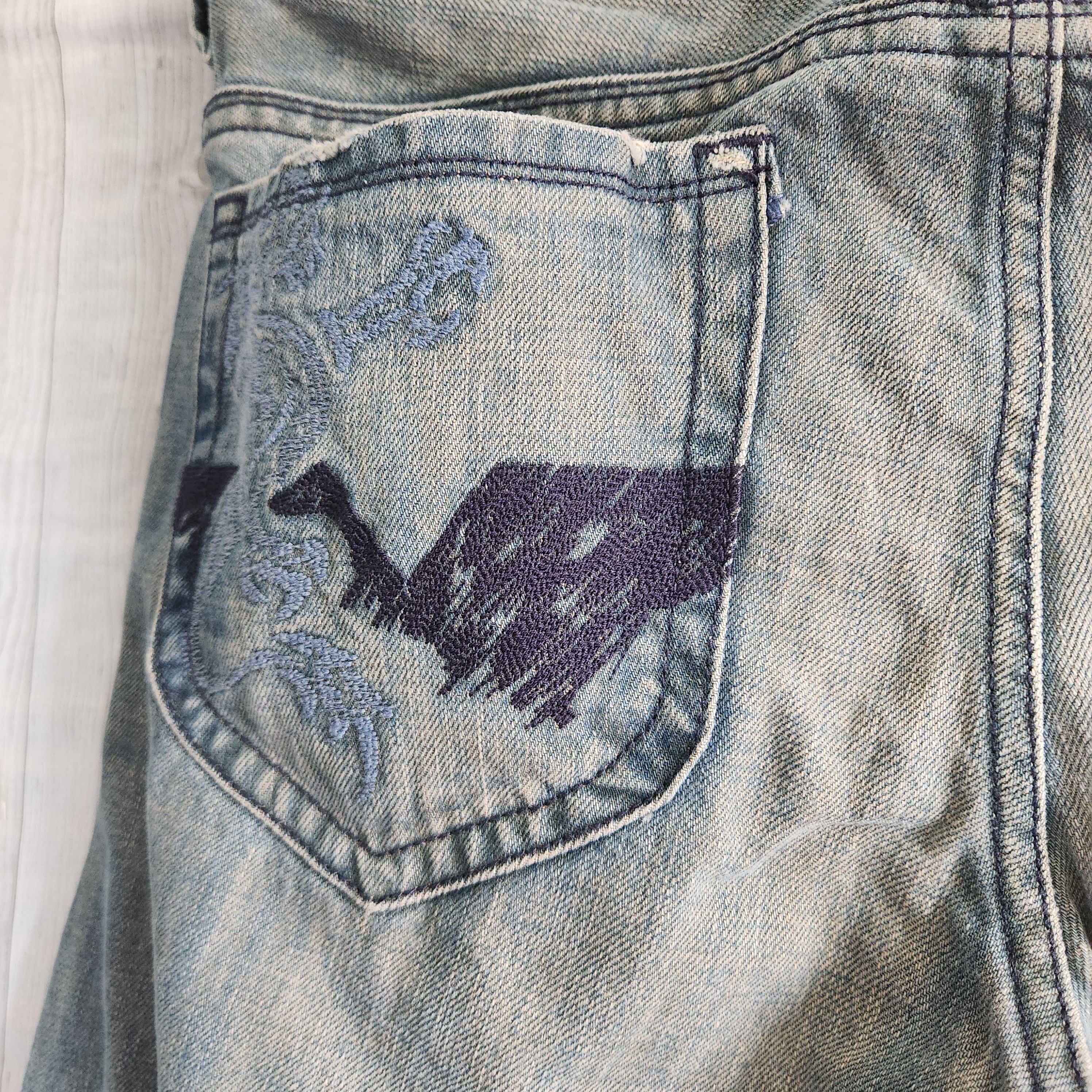 Diesel Vintage Diesel Thanaz Denim Jeans Made In Italy Size US 31 - 11 Thumbnail