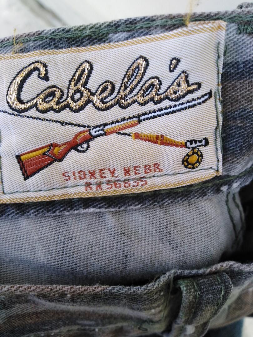 Cabelas × Vintage Vintage 80s Hunting Pants Real Tree Camo Zip Talon 42 Size US 28 / EU 44 - 8 Thumbnail