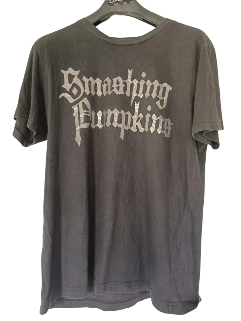 image of Band Tees Smashing Pumpkins Tee in Black, Men's (Size Medium)