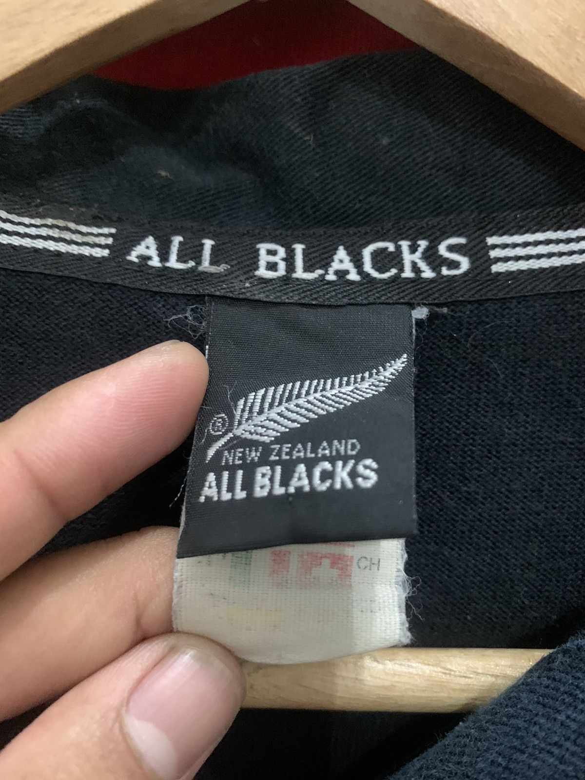 Adidas Vintage Y2K Adidas x NZ All Black polo shirt Size US L / EU 52-54 / 3 - 5 Thumbnail