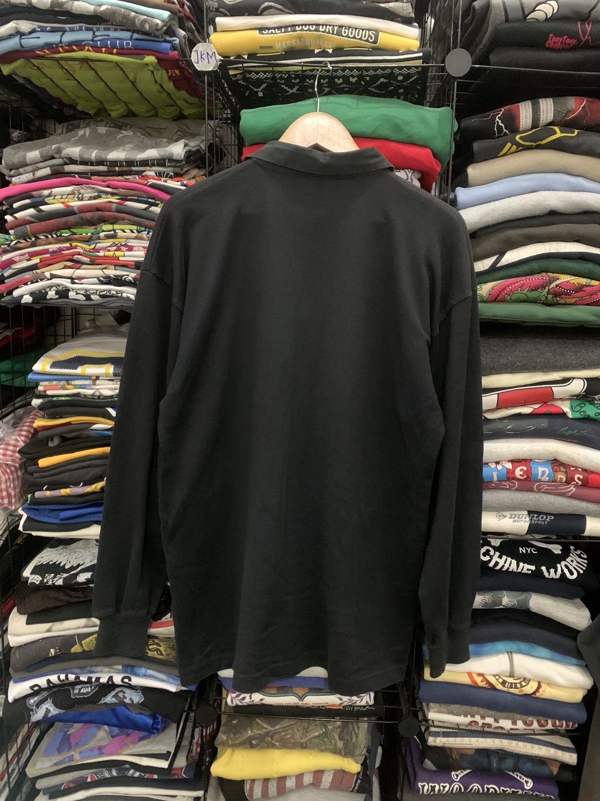Adidas Vintage Y2K Adidas x NZ All Black polo shirt Size US L / EU 52-54 / 3 - 3 Thumbnail