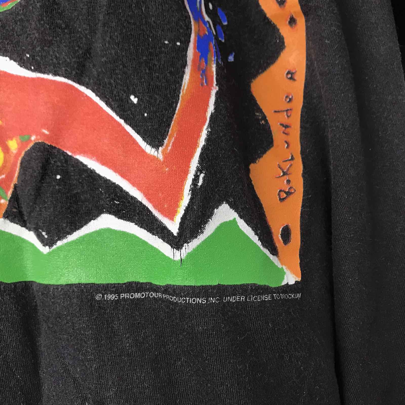Band Tees VTG 1995 Vintage The Rolling Stones voodoo t-shirt Size US L / EU 52-54 / 3 - 4 Thumbnail