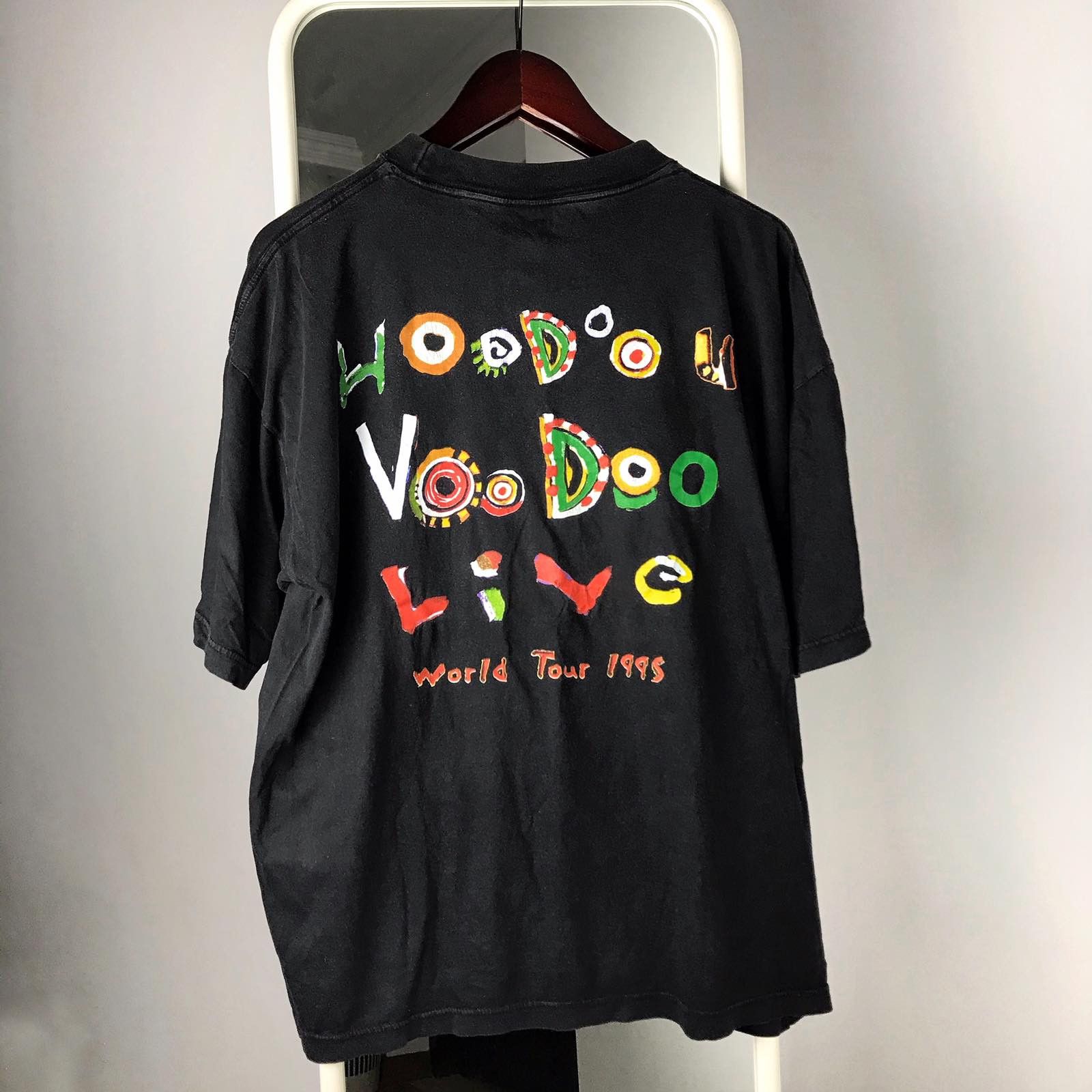 Band Tees VTG 1995 Vintage The Rolling Stones voodoo t-shirt Size US L / EU 52-54 / 3 - 2 Thumbnail