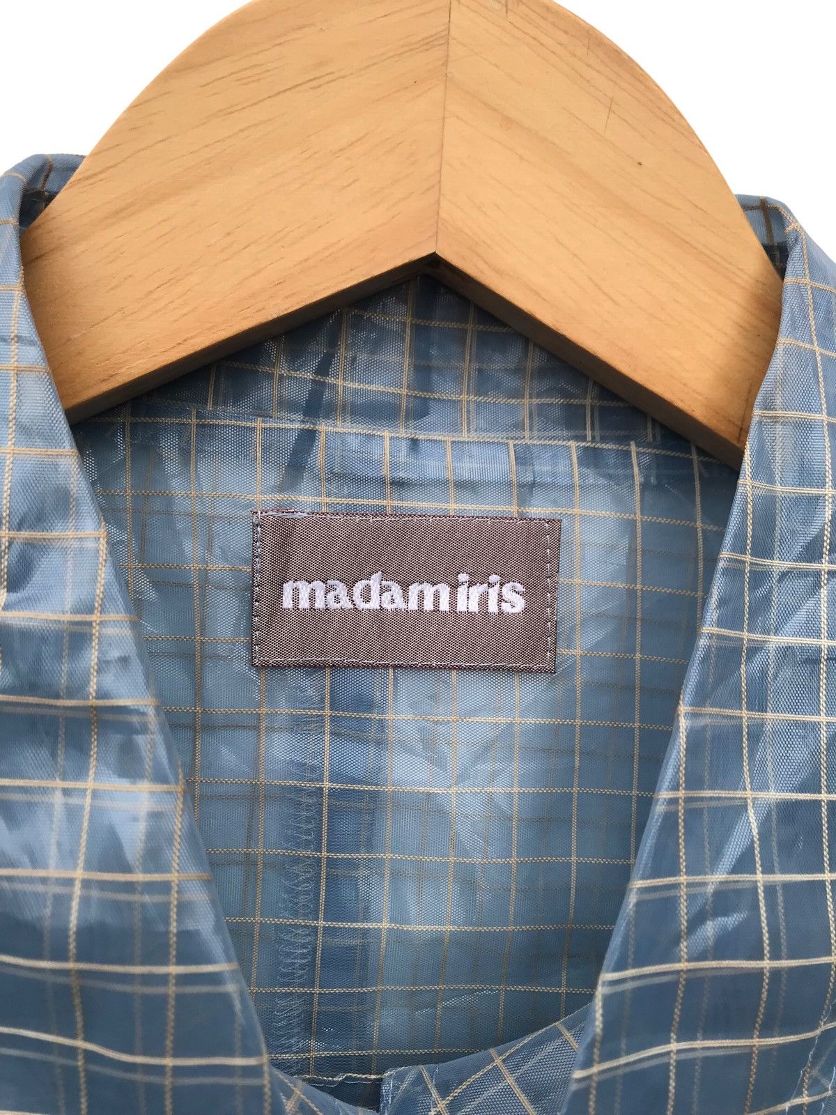 Japanese Brand Japan Designer Madamiris Transparent Fashion Jacket Size L / US 10 / IT 46 - 2 Thumbnail