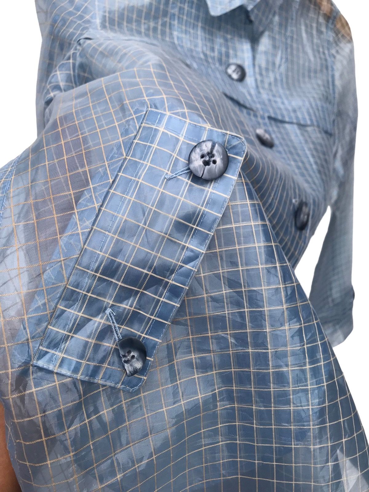 Japanese Brand Japan Designer Madamiris Transparent Fashion Jacket Size L / US 10 / IT 46 - 5 Thumbnail