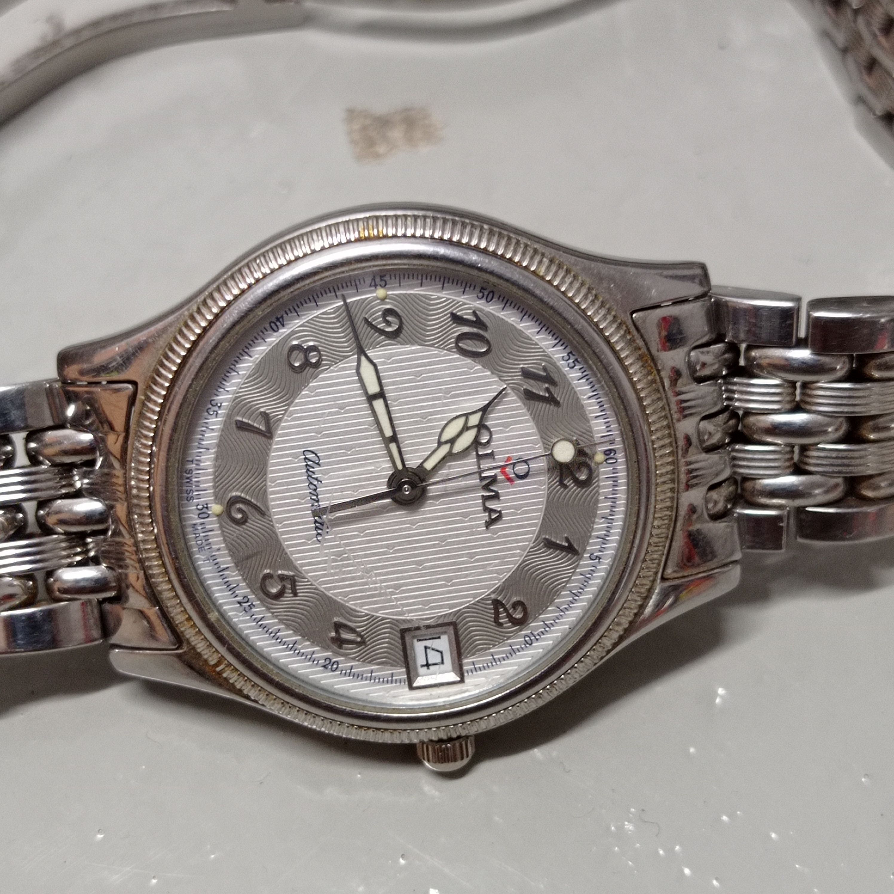 Vintage Vintage Luxury AUTOMATIC WATCH BY "OLMA" SWISS 25 JEWELS Size ONE SIZE - 3 Thumbnail