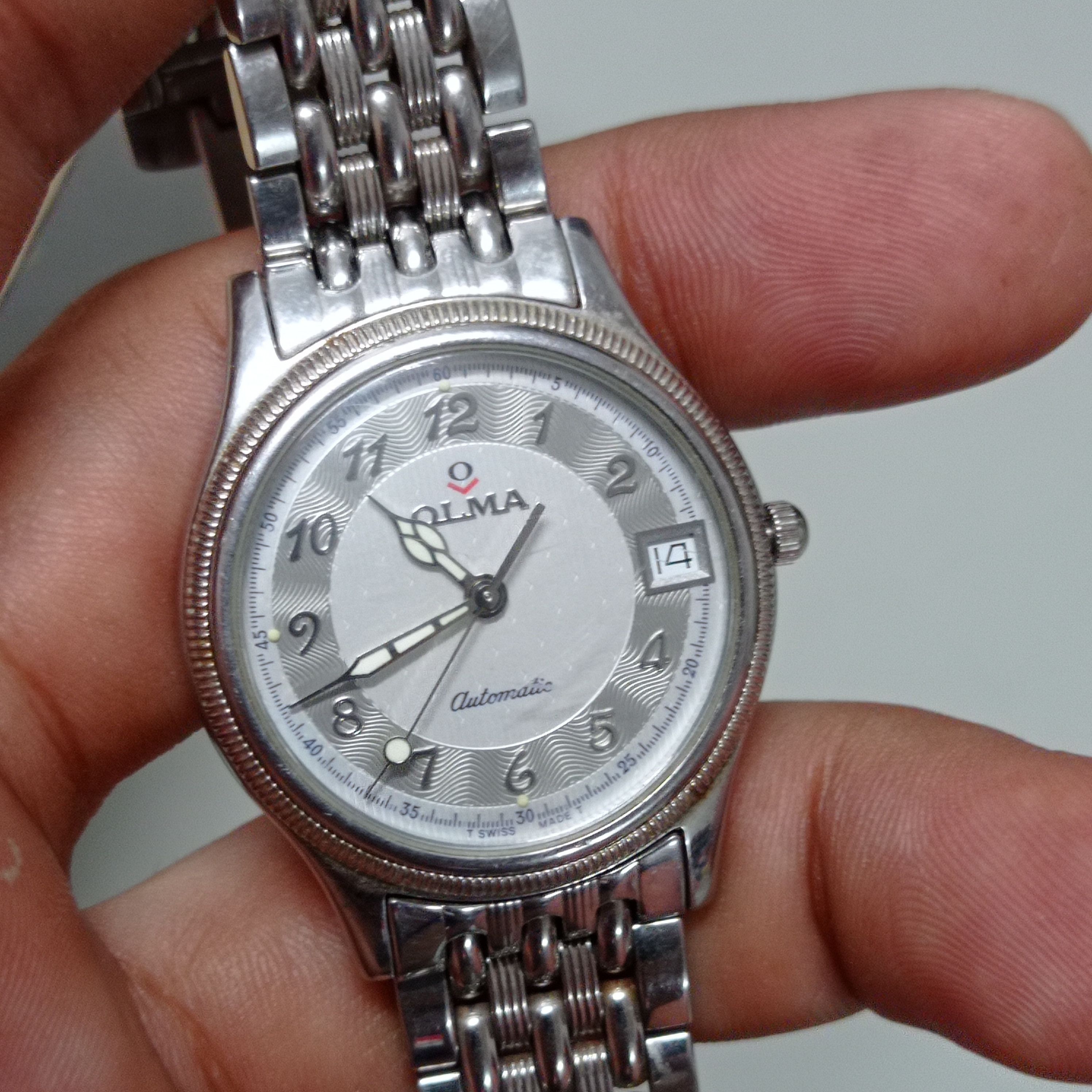 Vintage Vintage Luxury AUTOMATIC WATCH BY "OLMA" SWISS 25 JEWELS Size ONE SIZE - 7 Thumbnail