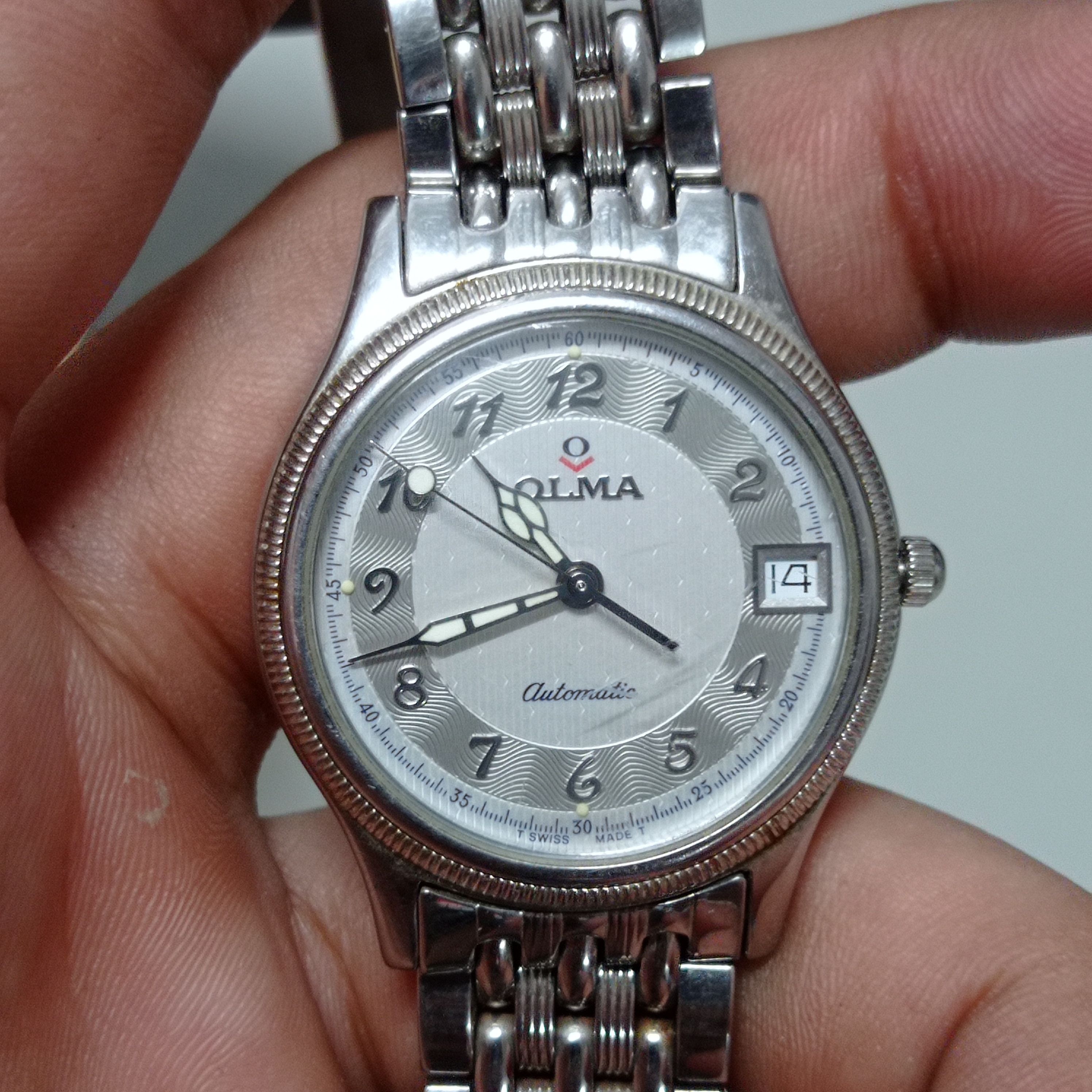 Vintage Vintage Luxury AUTOMATIC WATCH BY "OLMA" SWISS 25 JEWELS Size ONE SIZE - 5 Thumbnail