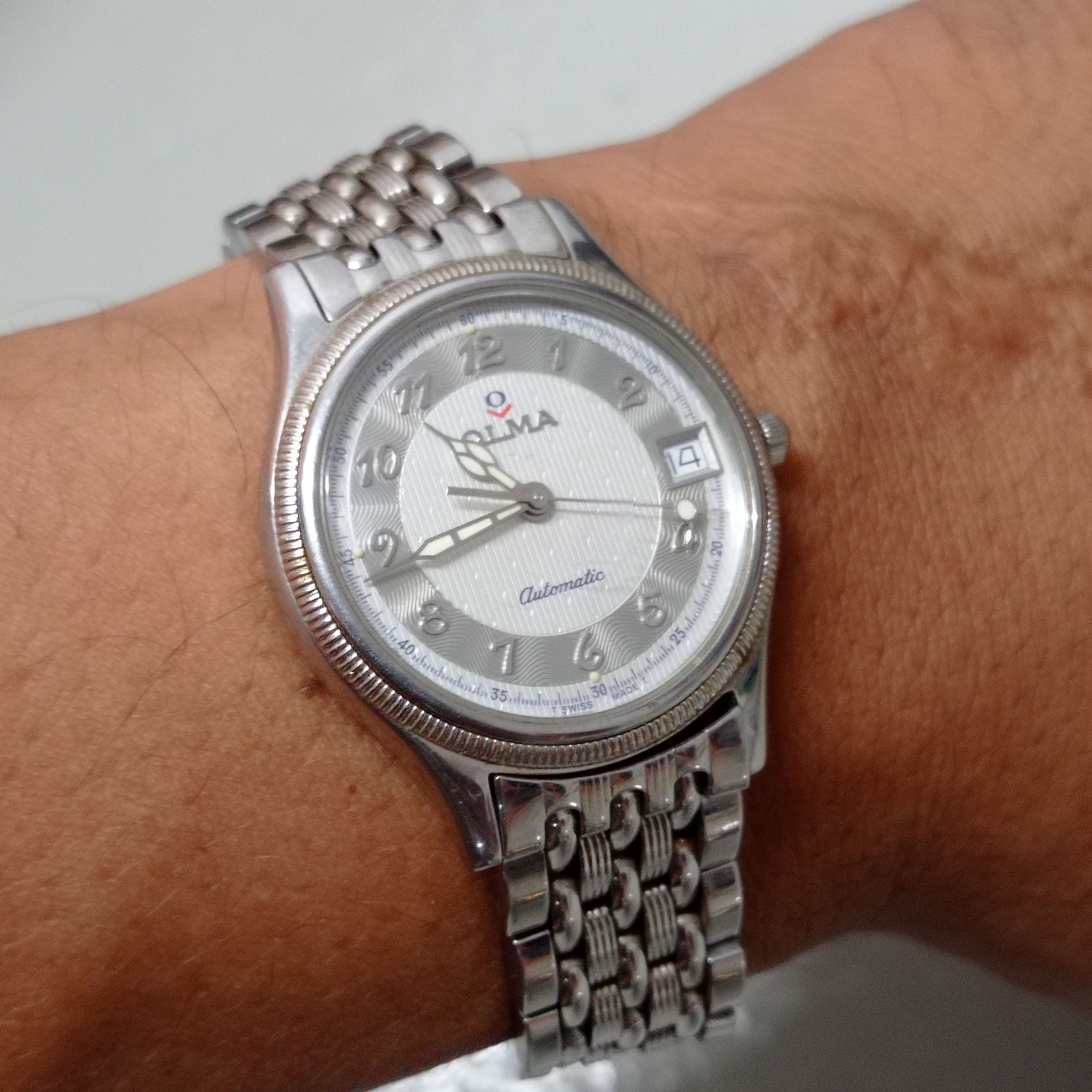 Vintage Vintage Luxury AUTOMATIC WATCH BY "OLMA" SWISS 25 JEWELS Size ONE SIZE - 2 Thumbnail