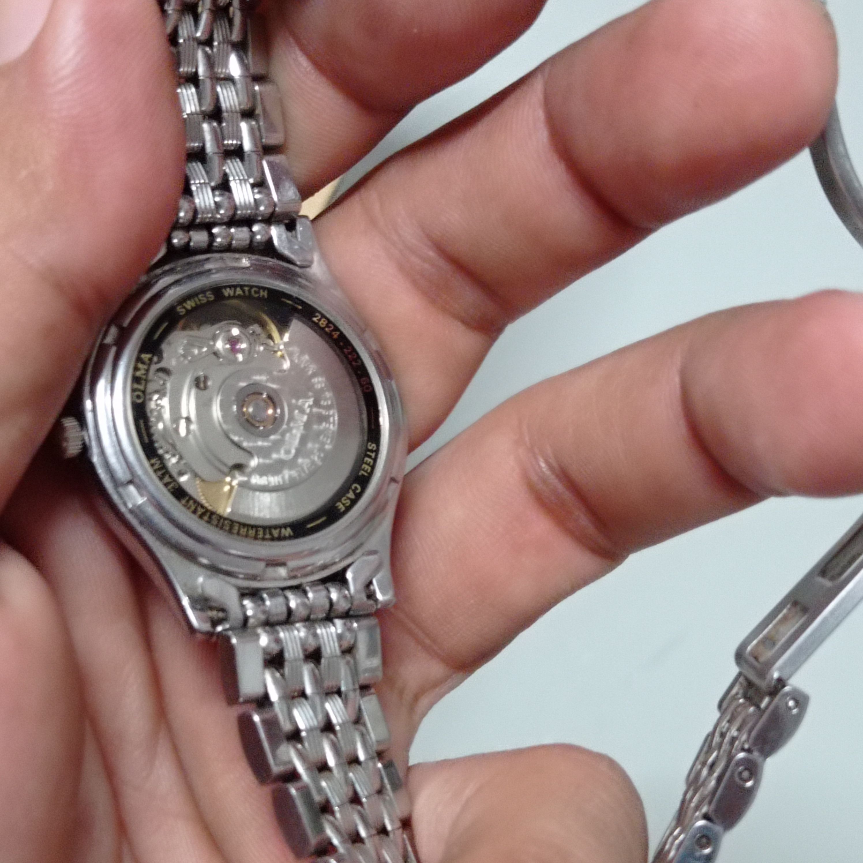 Vintage Vintage Luxury AUTOMATIC WATCH BY "OLMA" SWISS 25 JEWELS Size ONE SIZE - 19 Thumbnail