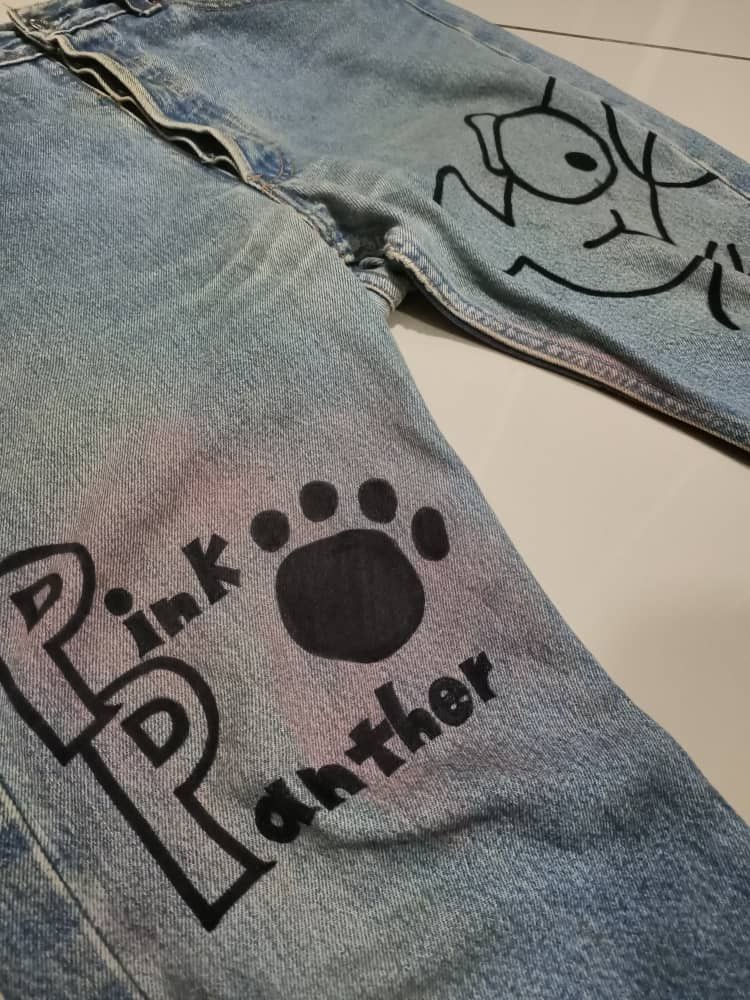 Levi's Vintage Levi’s 501xx Custom – Pink Panther Grail Size US 33 - 4 Thumbnail