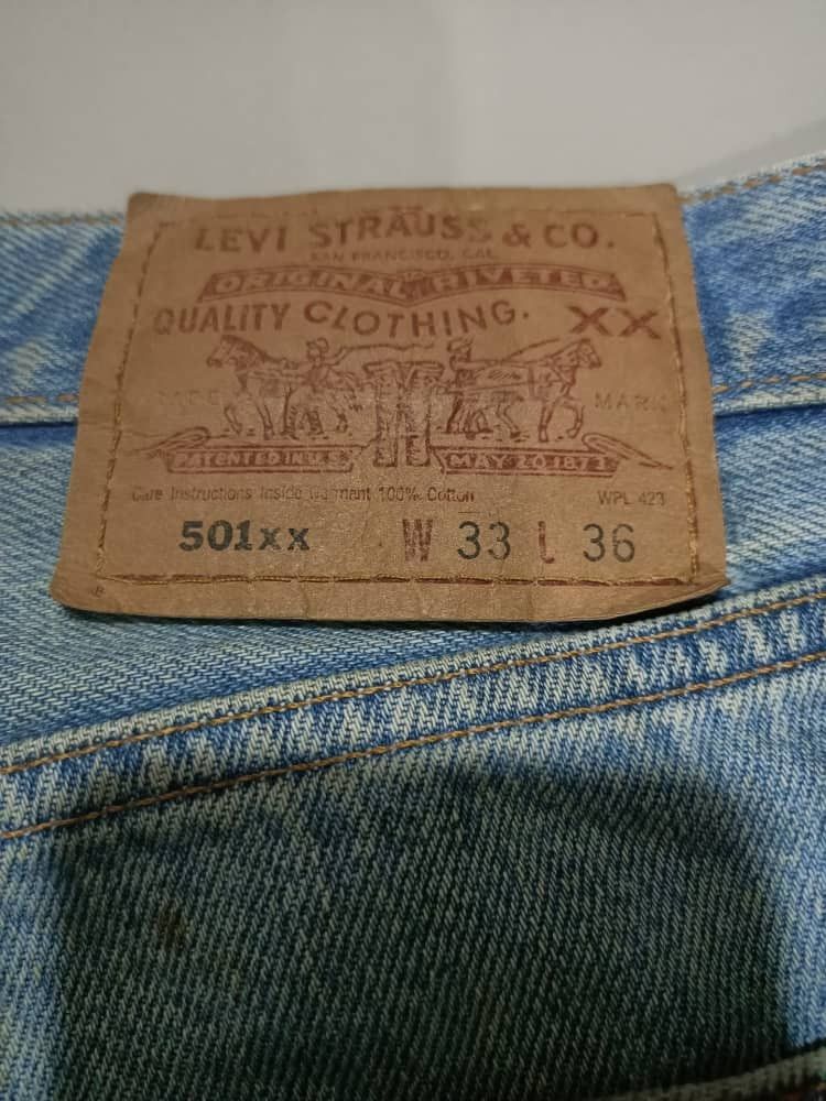Levi's Vintage Levi’s 501xx Custom – Pink Panther Grail Size US 33 - 10 Thumbnail