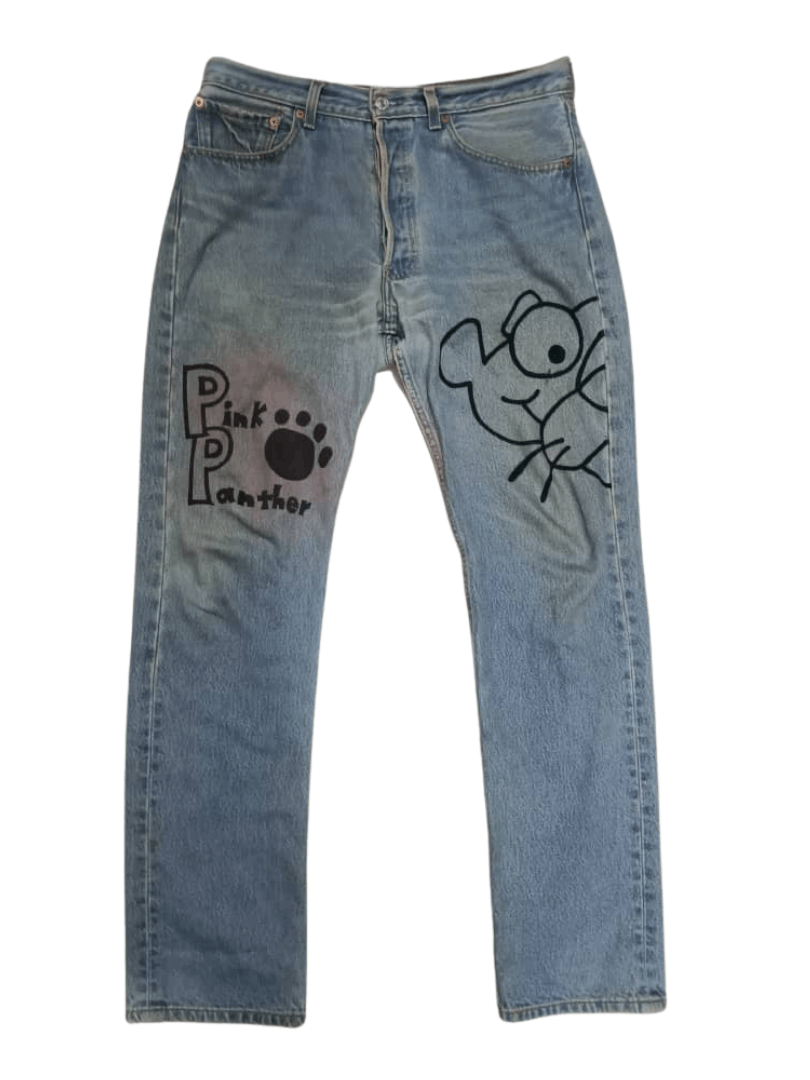 Levi's Vintage Levi’s 501xx Custom – Pink Panther Grail Size US 33 - 1 Thumbnail