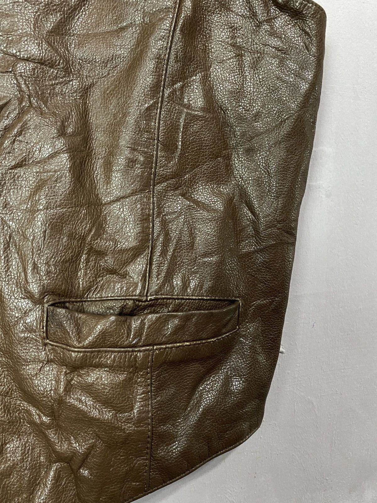 Wilsons Leather 💥BINDING NOW💥 Vintage WILSON Full Leather vest Jacket Size US L / EU 52-54 / 3 - 16 Thumbnail