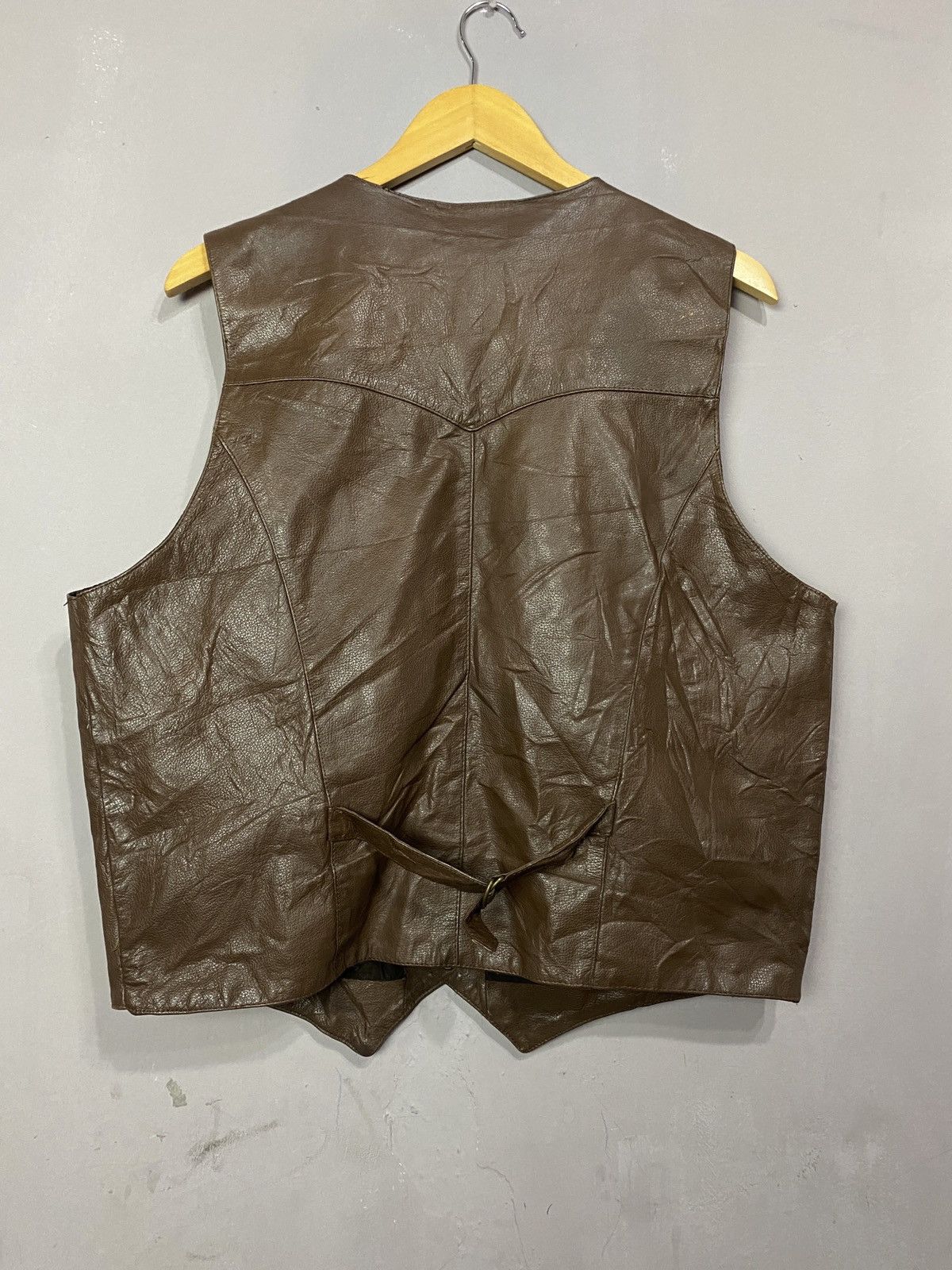 Wilsons Leather 💥BINDING NOW💥 Vintage WILSON Full Leather vest Jacket Size US L / EU 52-54 / 3 - 21 Thumbnail