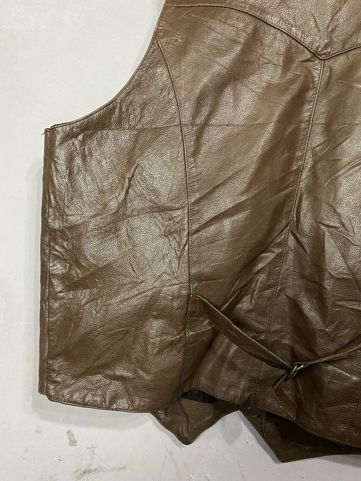 Wilsons Leather 💥BINDING NOW💥 Vintage WILSON Full Leather vest Jacket Size US L / EU 52-54 / 3 - 22 Thumbnail
