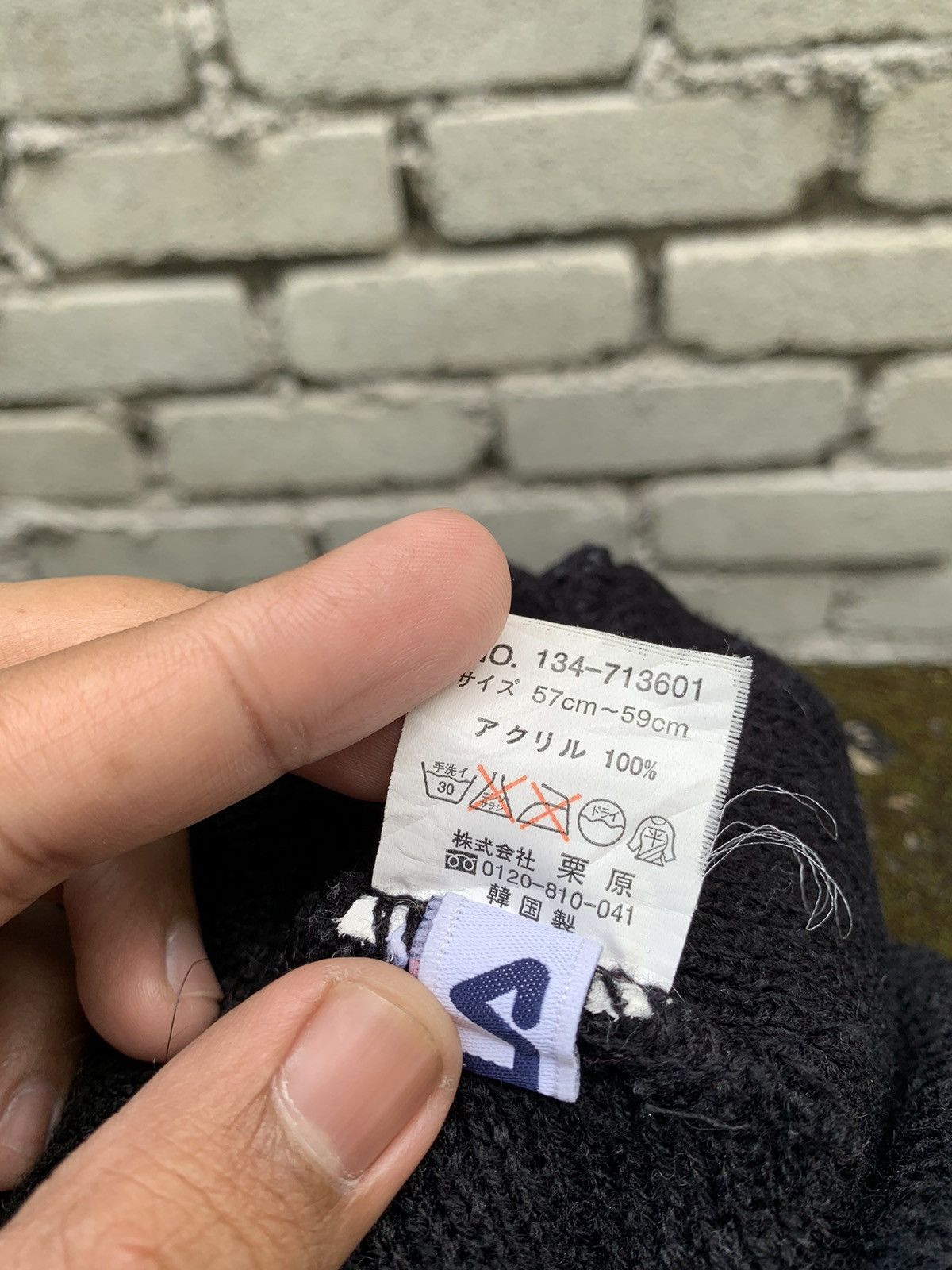 Fila Steals! Vintage Fila Embroided Spellout Beanie Hat Cap Size ONE SIZE - 5 Thumbnail