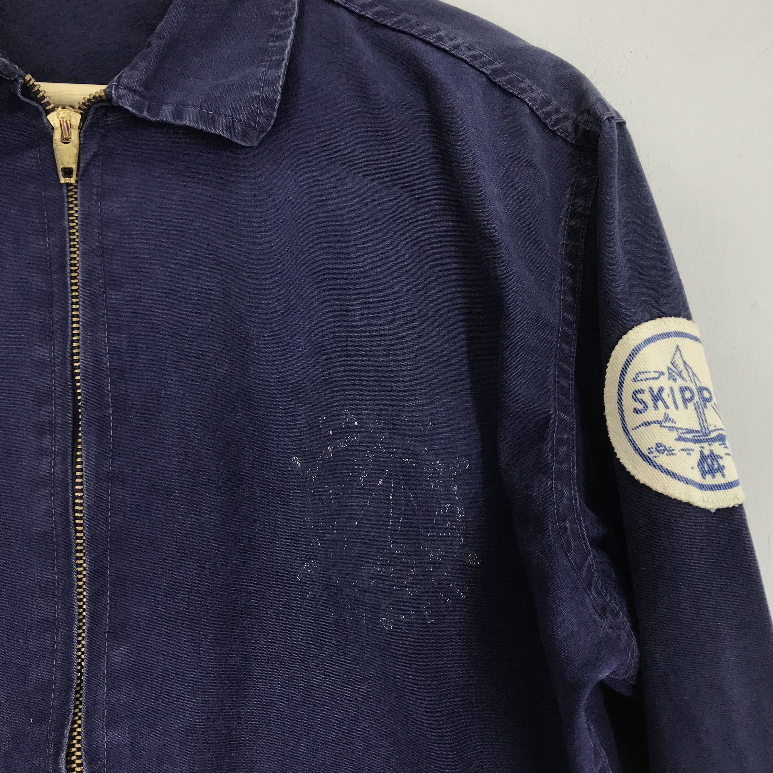 Champion Vintage 60s Champion Knitwear Tag Worker Denim Jacket Size US M / EU 48-50 / 2 - 9 Thumbnail