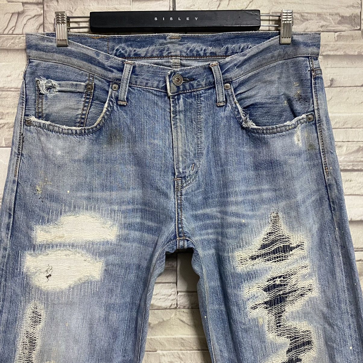 Edwin Vintage Edwin Denim Distressed Jeans Rebel Size US 33 - 5 Thumbnail