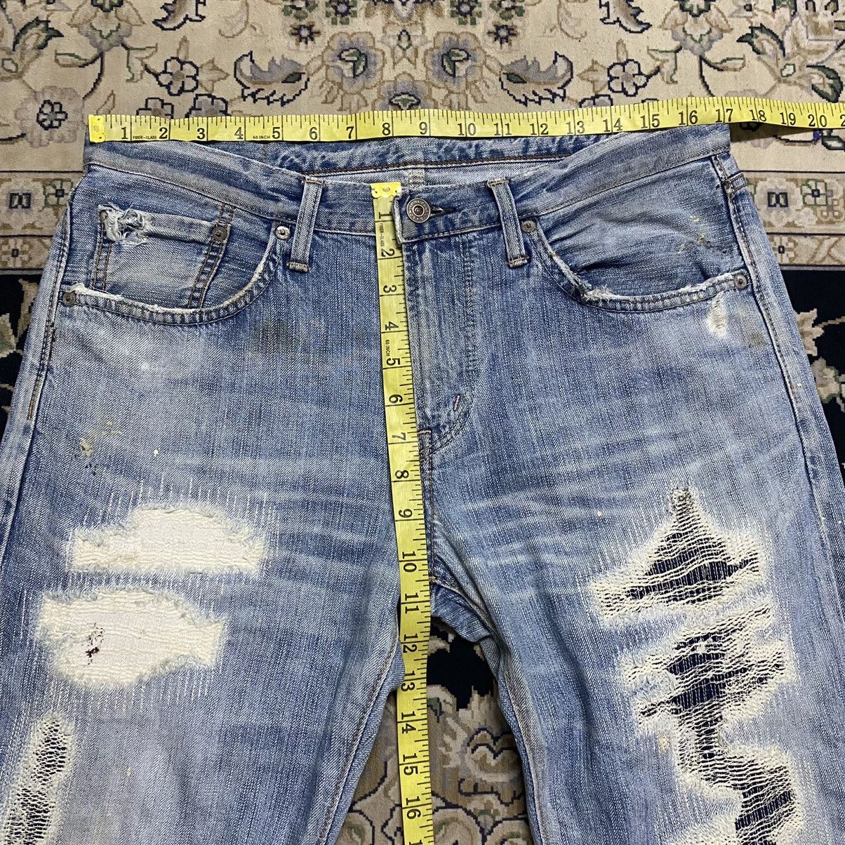Edwin Vintage Edwin Denim Distressed Jeans Rebel Size US 33 - 22 Thumbnail