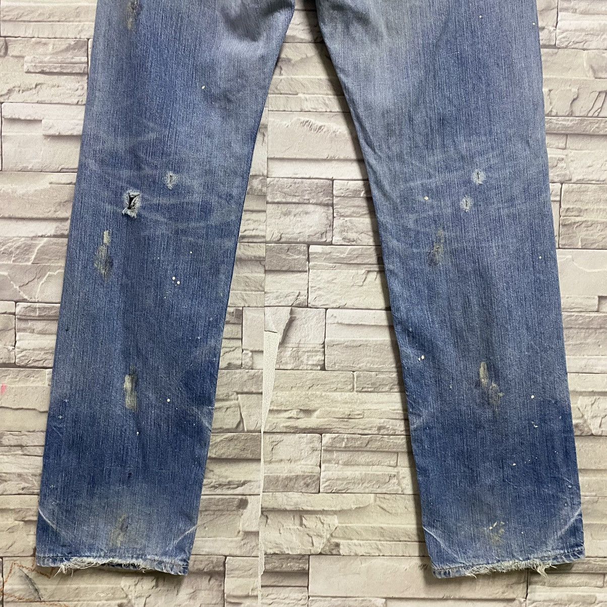 Edwin Vintage Edwin Denim Distressed Jeans Rebel Size US 33 - 20 Thumbnail