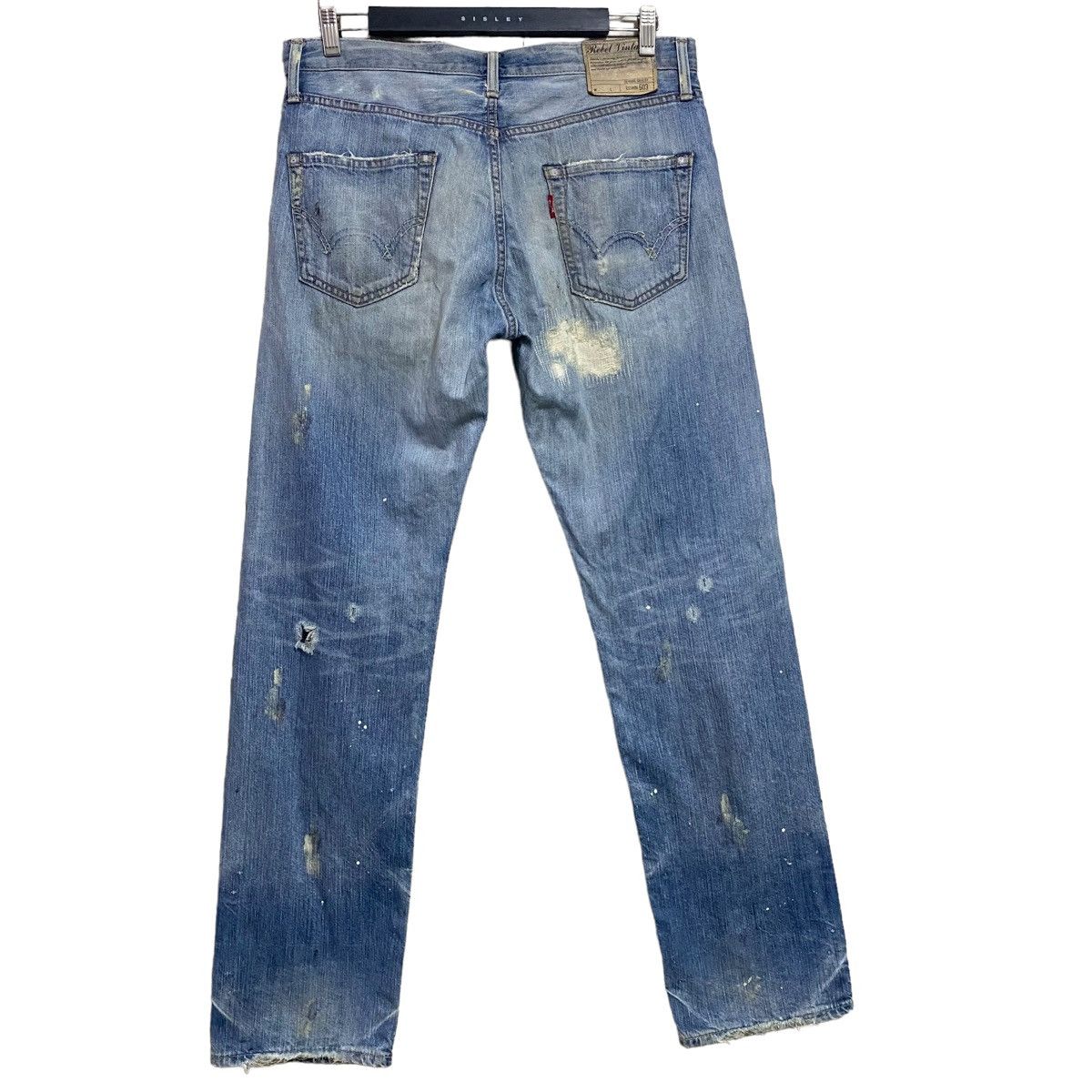 Edwin Vintage Edwin Denim Distressed Jeans Rebel Size US 33 - 3 Thumbnail
