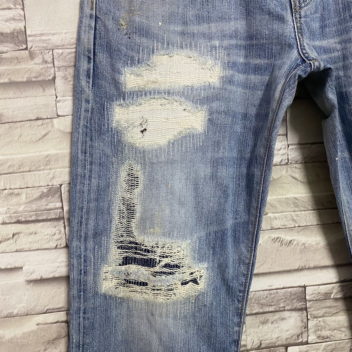 Edwin Vintage Edwin Denim Distressed Jeans Rebel Size US 33 - 6 Thumbnail