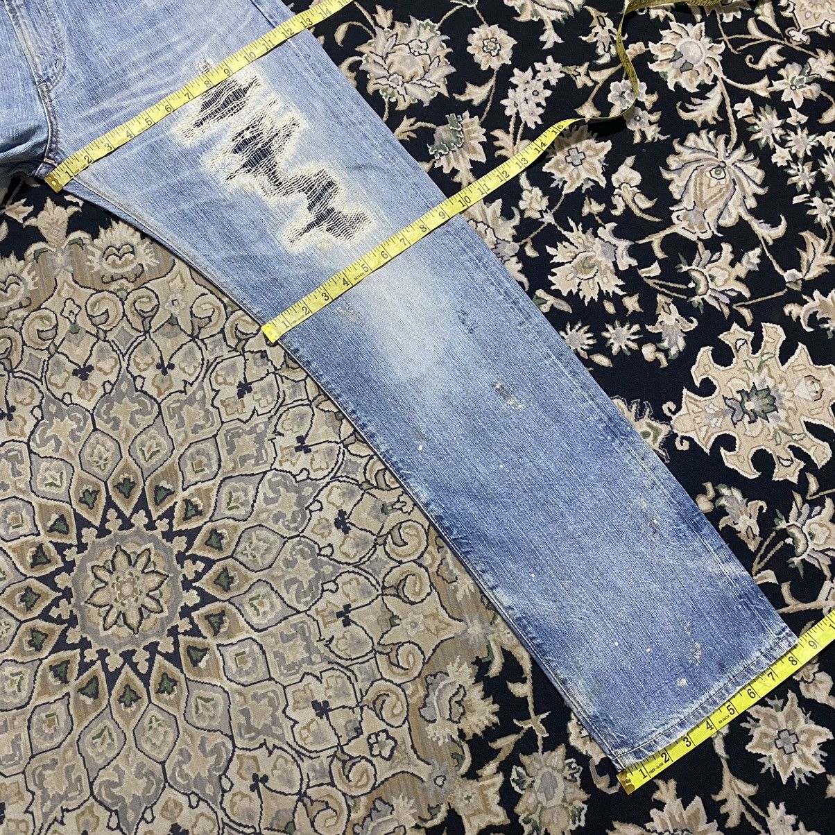 Edwin Vintage Edwin Denim Distressed Jeans Rebel Size US 33 - 24 Thumbnail