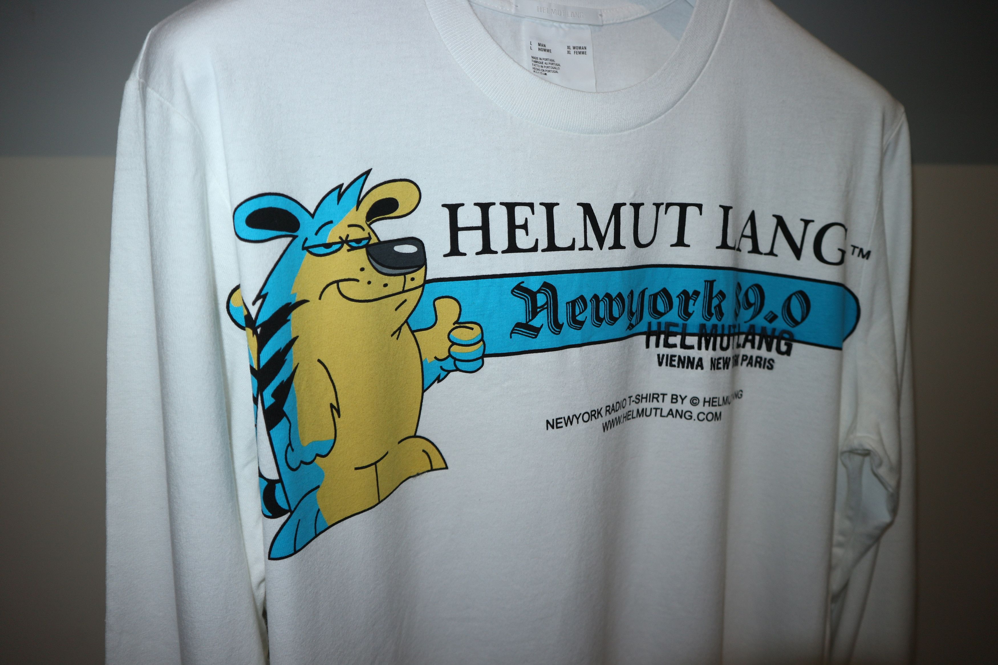 Helmut Lang Standard radio long sleeve tshirt Size US XL / EU 56 / 4 - 2 Thumbnail