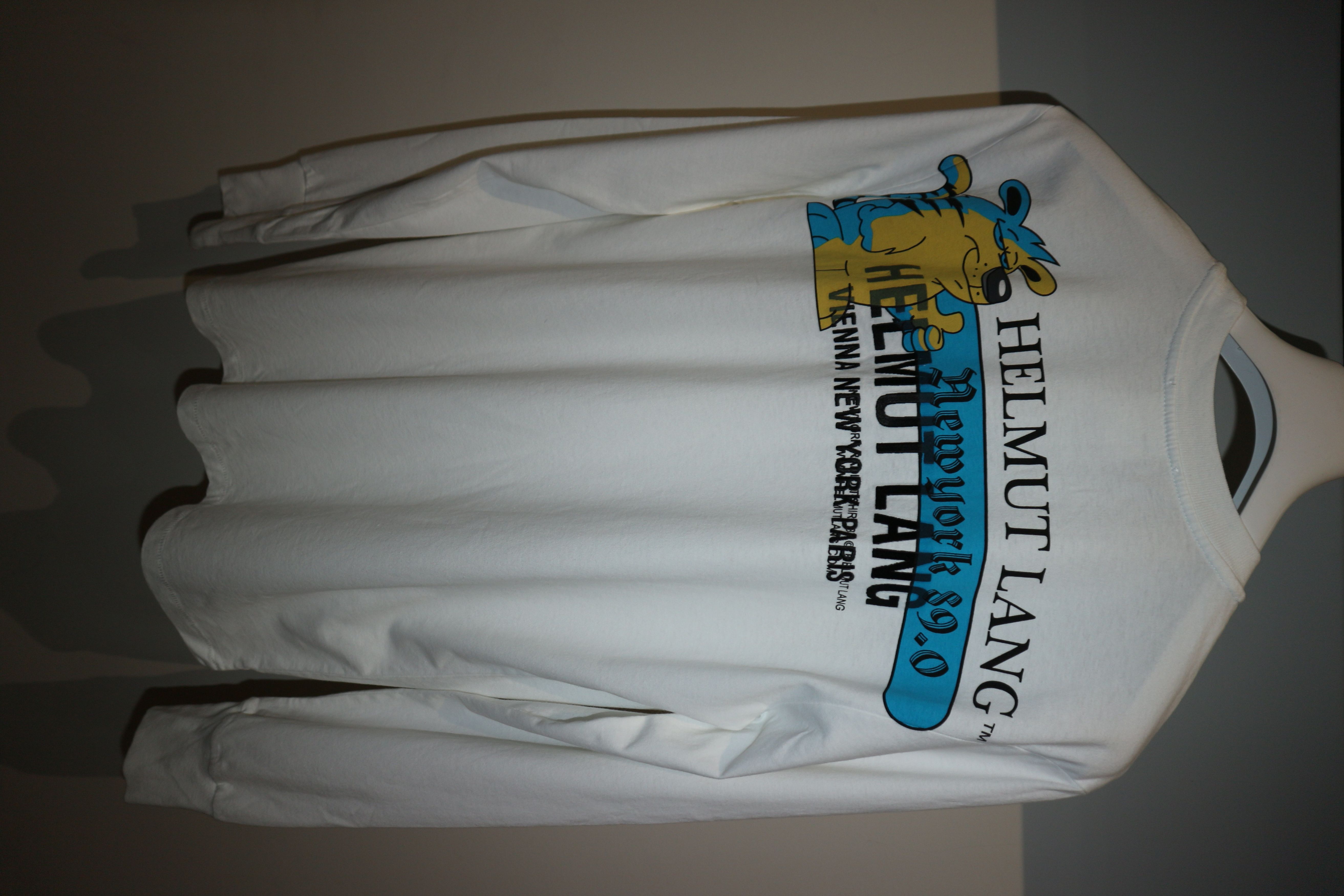 Helmut Lang Standard radio long sleeve tshirt Size US XL / EU 56 / 4 - 5 Thumbnail