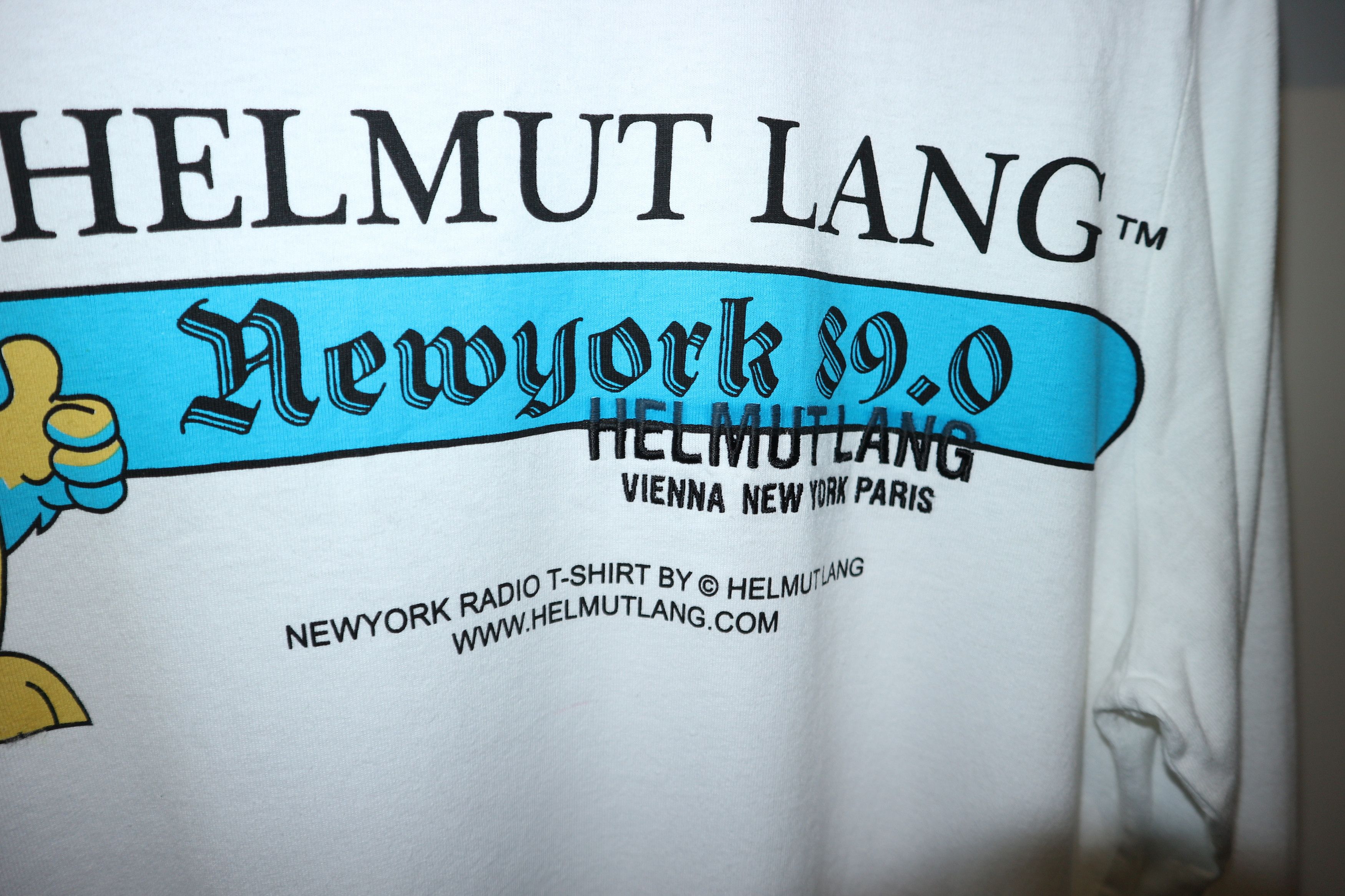 Helmut Lang Standard radio long sleeve tshirt Size US XL / EU 56 / 4 - 4 Thumbnail