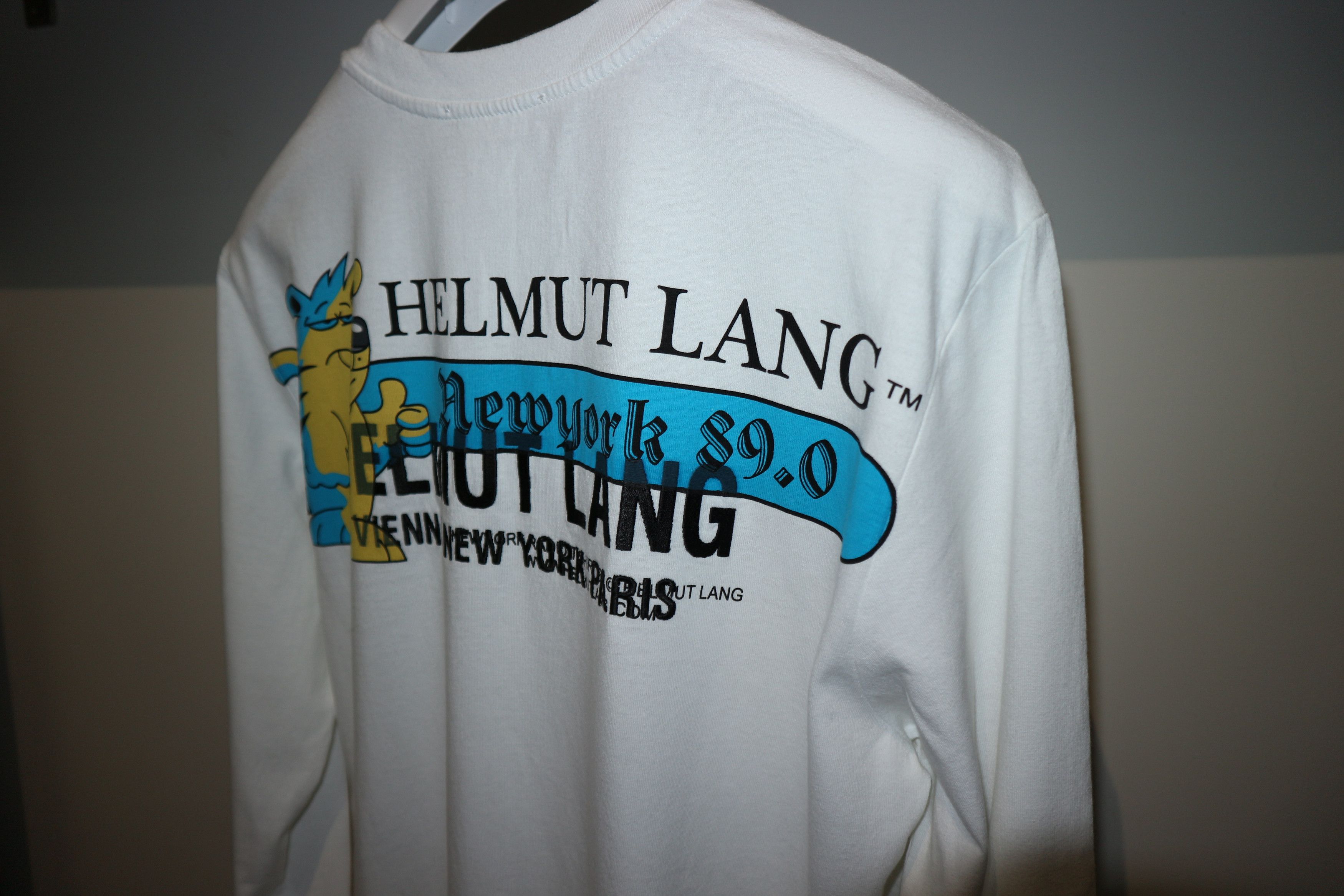 Helmut Lang Standard radio long sleeve tshirt Size US XL / EU 56 / 4 - 6 Thumbnail