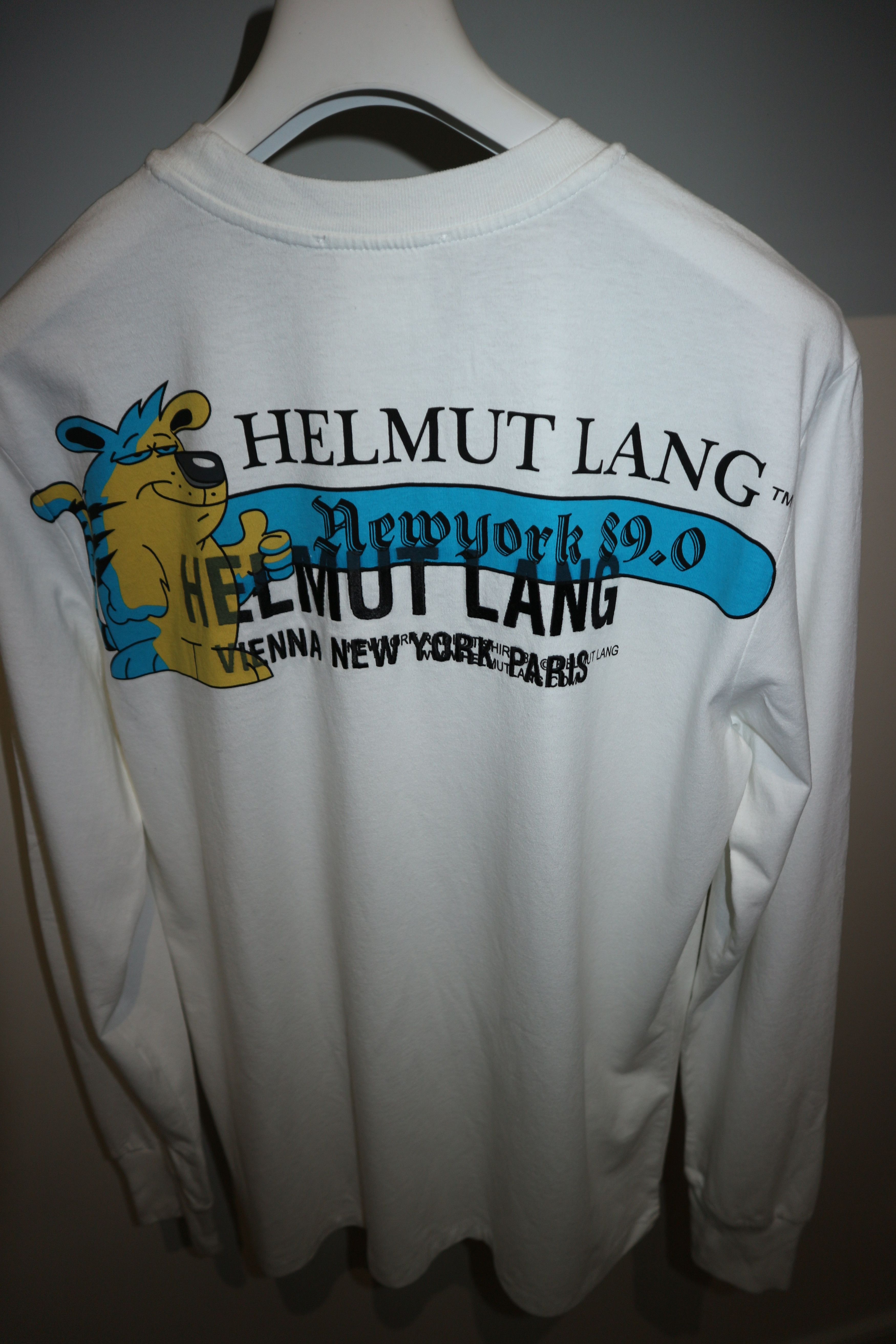 Helmut Lang Standard radio long sleeve tshirt Size US XL / EU 56 / 4 - 8 Thumbnail