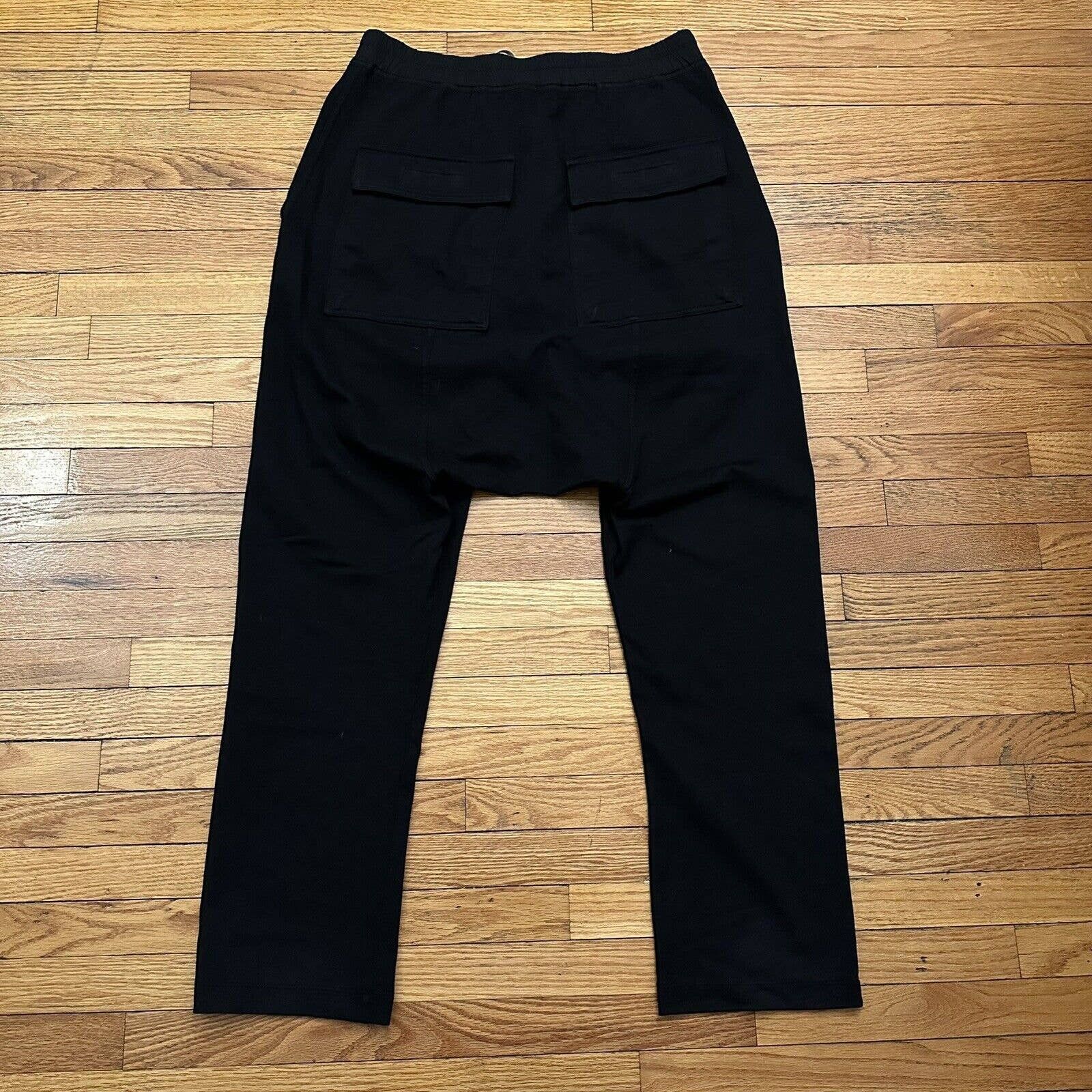 Rick Owens × Rick Owens Drkshdw NWT Rick Owens DRKSHDW Drop Crouch Sweatpants Retail $705 Size US 32 / EU 48 - 4 Thumbnail