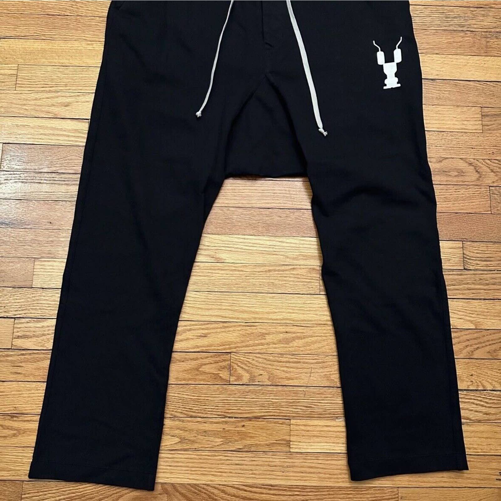Rick Owens × Rick Owens Drkshdw NWT Rick Owens DRKSHDW Drop Crouch Sweatpants Retail $705 Size US 32 / EU 48 - 3 Thumbnail