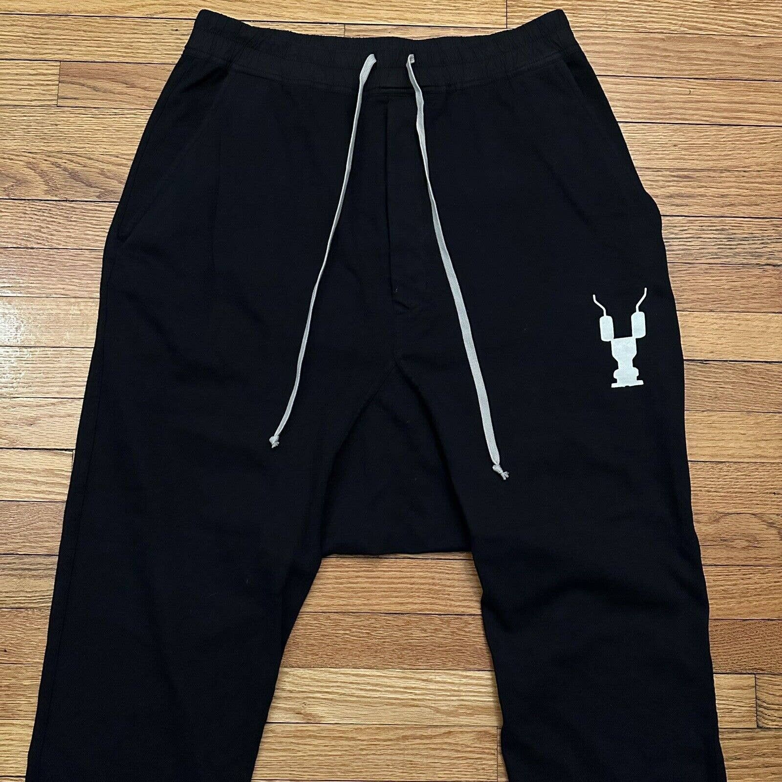 Rick Owens × Rick Owens Drkshdw NWT Rick Owens DRKSHDW Drop Crouch Sweatpants Retail $705 Size US 32 / EU 48 - 2 Thumbnail
