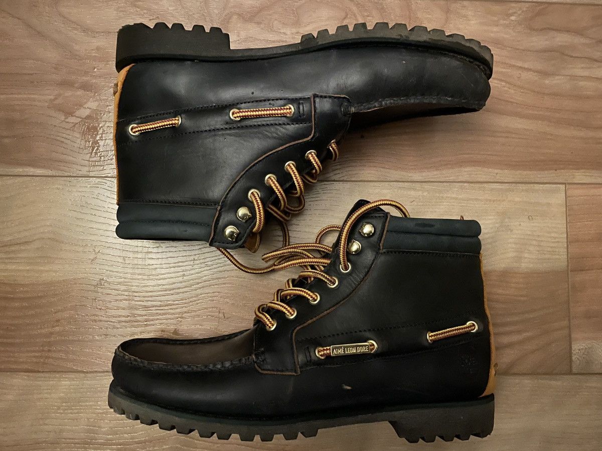 Aimé leon dore x timberland 7 eye lug sole boot on sale