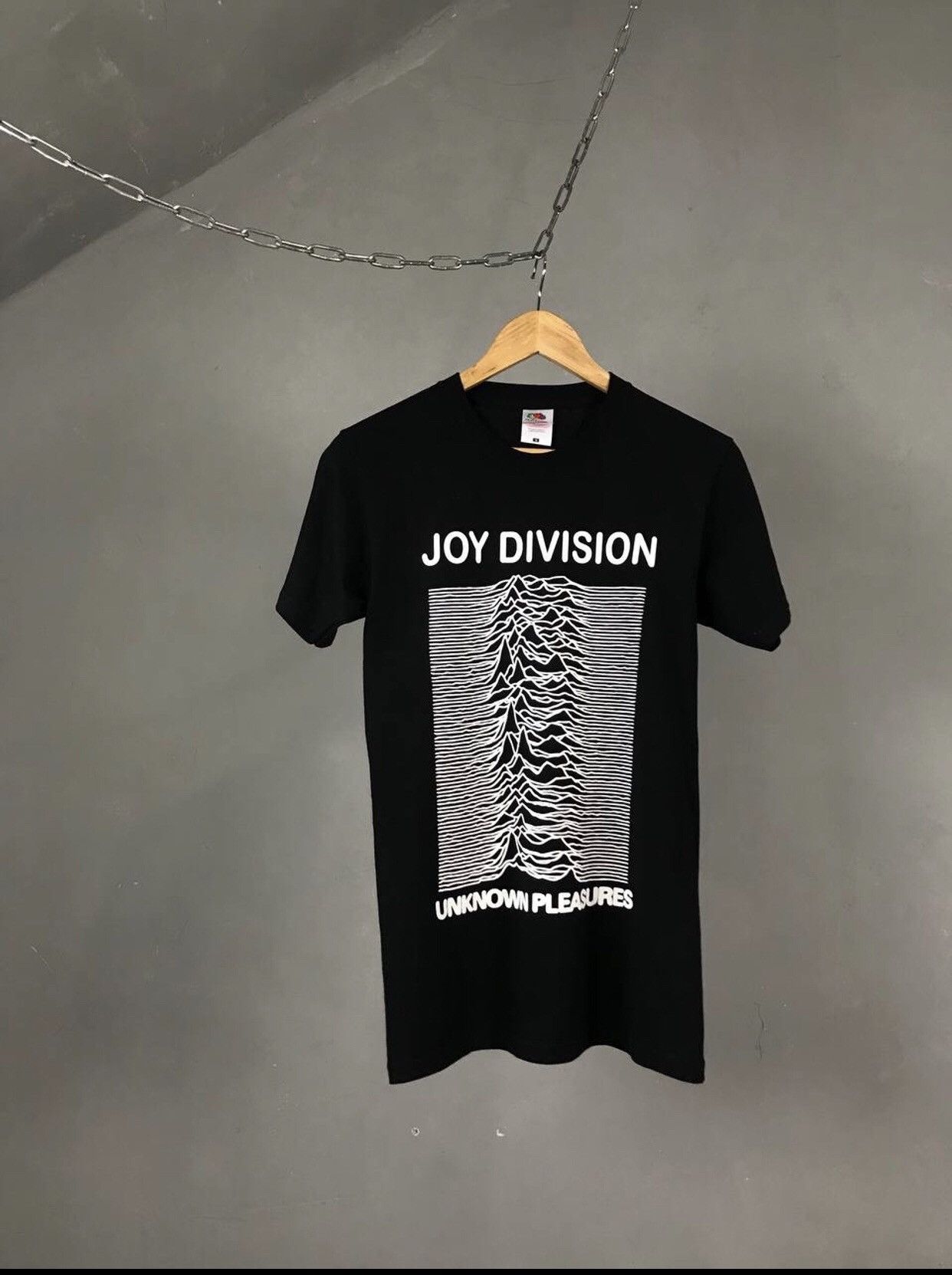 Band Tees × Joy Division × Vintage Joy Division Unknown Pleasures vintage rock band tee Size US S / EU 44-46 / 1 - 1 Thumbnail
