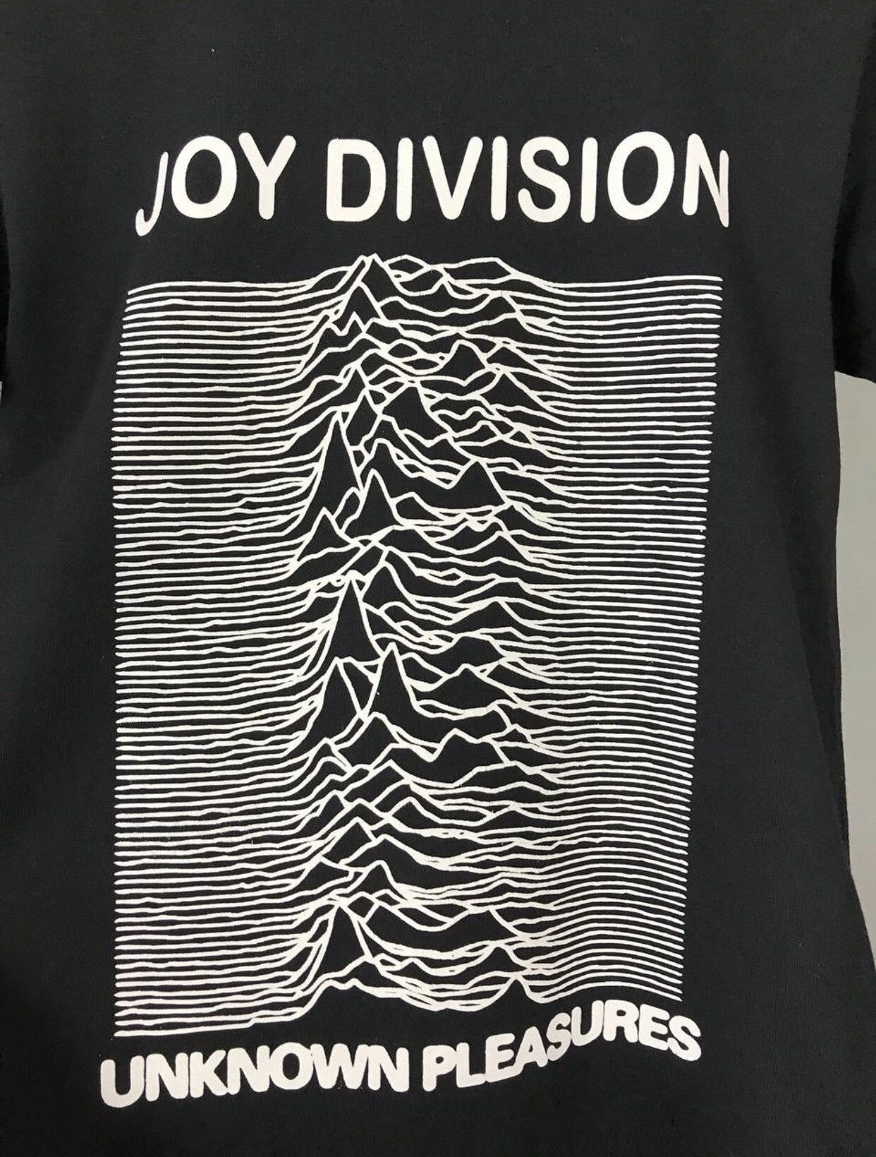 Band Tees × Joy Division × Vintage Joy Division Unknown Pleasures vintage rock band tee Size US S / EU 44-46 / 1 - 3 Thumbnail