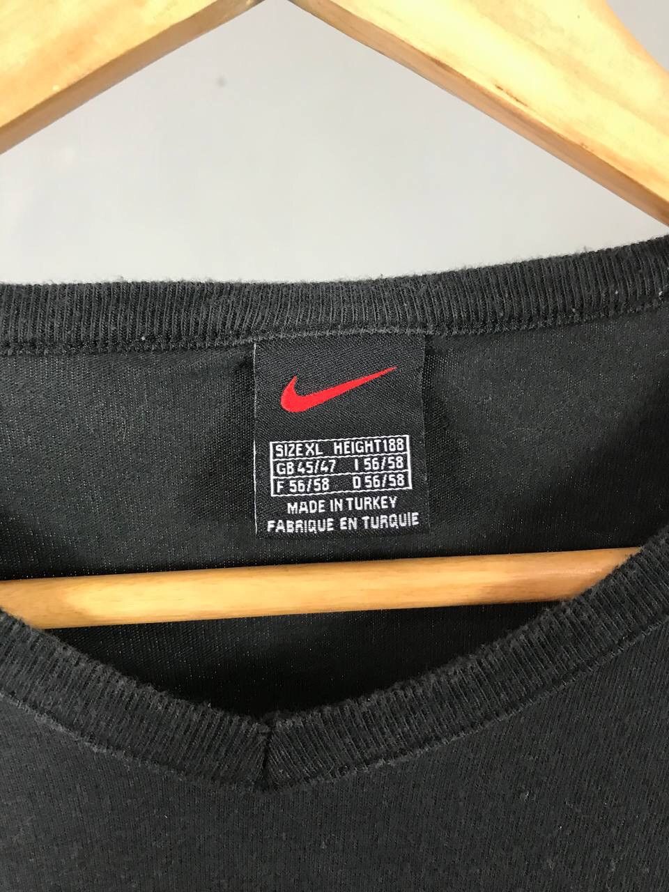 Nike × Vintage Nike swoosh streetwear vintage sweatshirt Size US XL / EU 56 / 4 - 4 Thumbnail