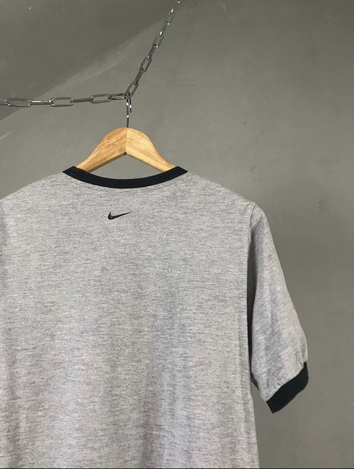 Nike × Vintage Nike swoosh streetwear vintage tee Size US M / EU 48-50 / 2 - 6 Thumbnail